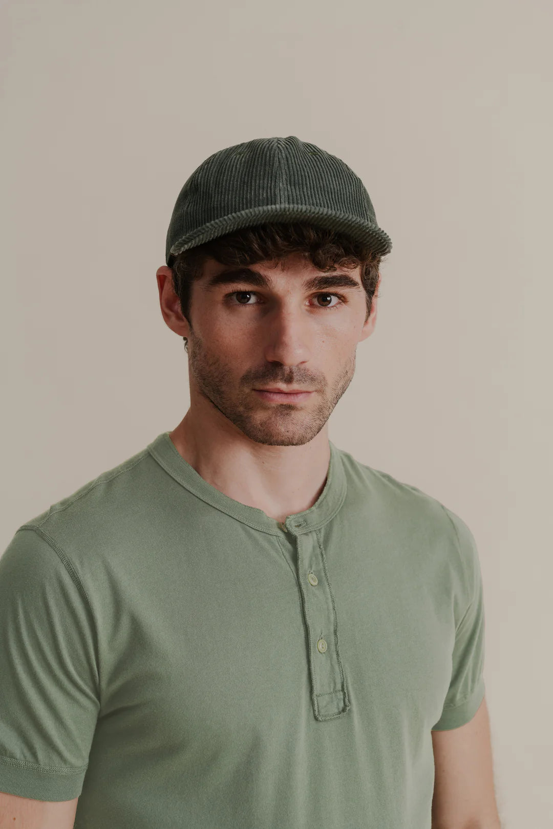 S/S SUPIMA HENLEY TEE