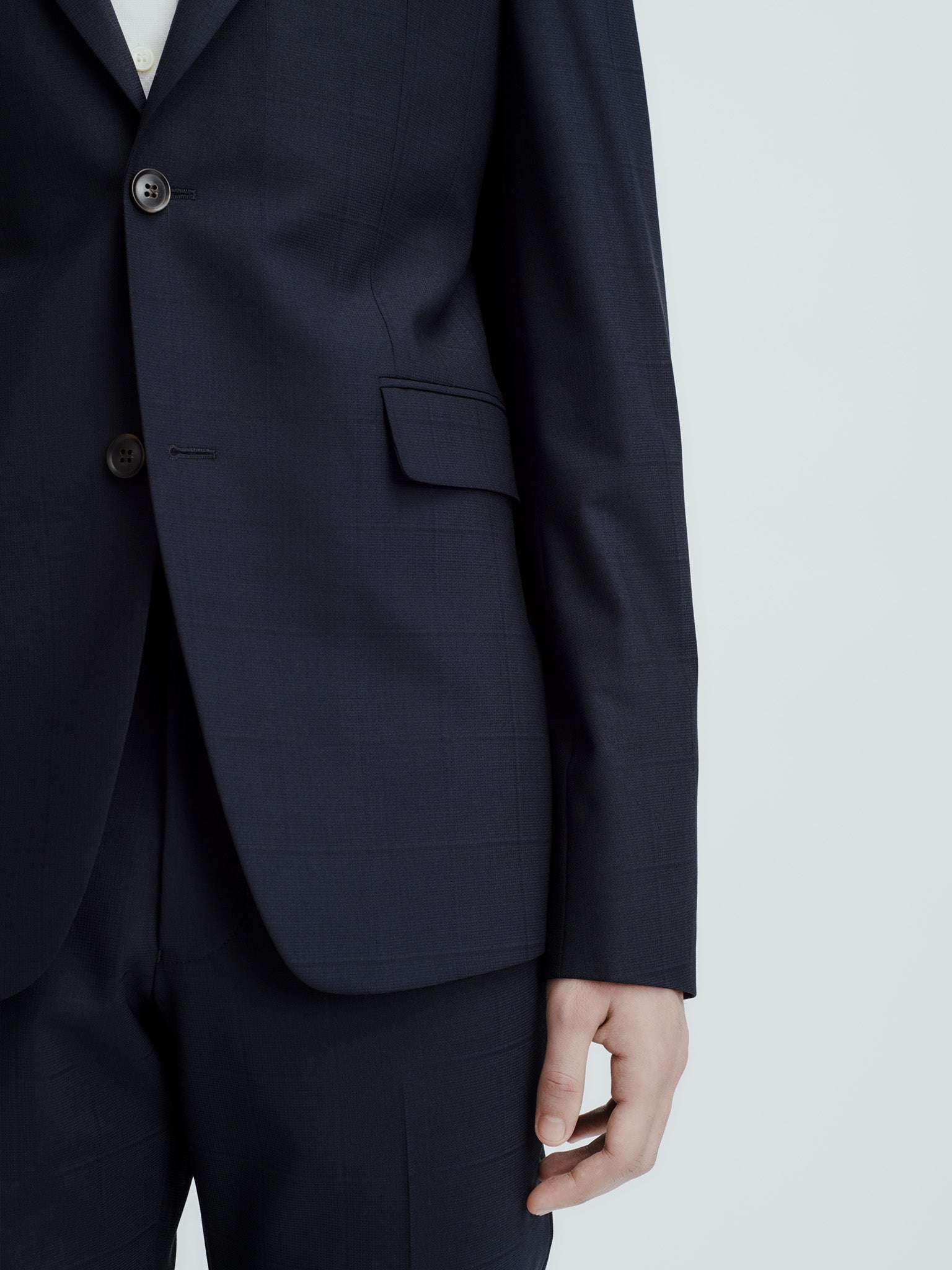 JUSTINN BLAZER - SEA SHADOW CHECK