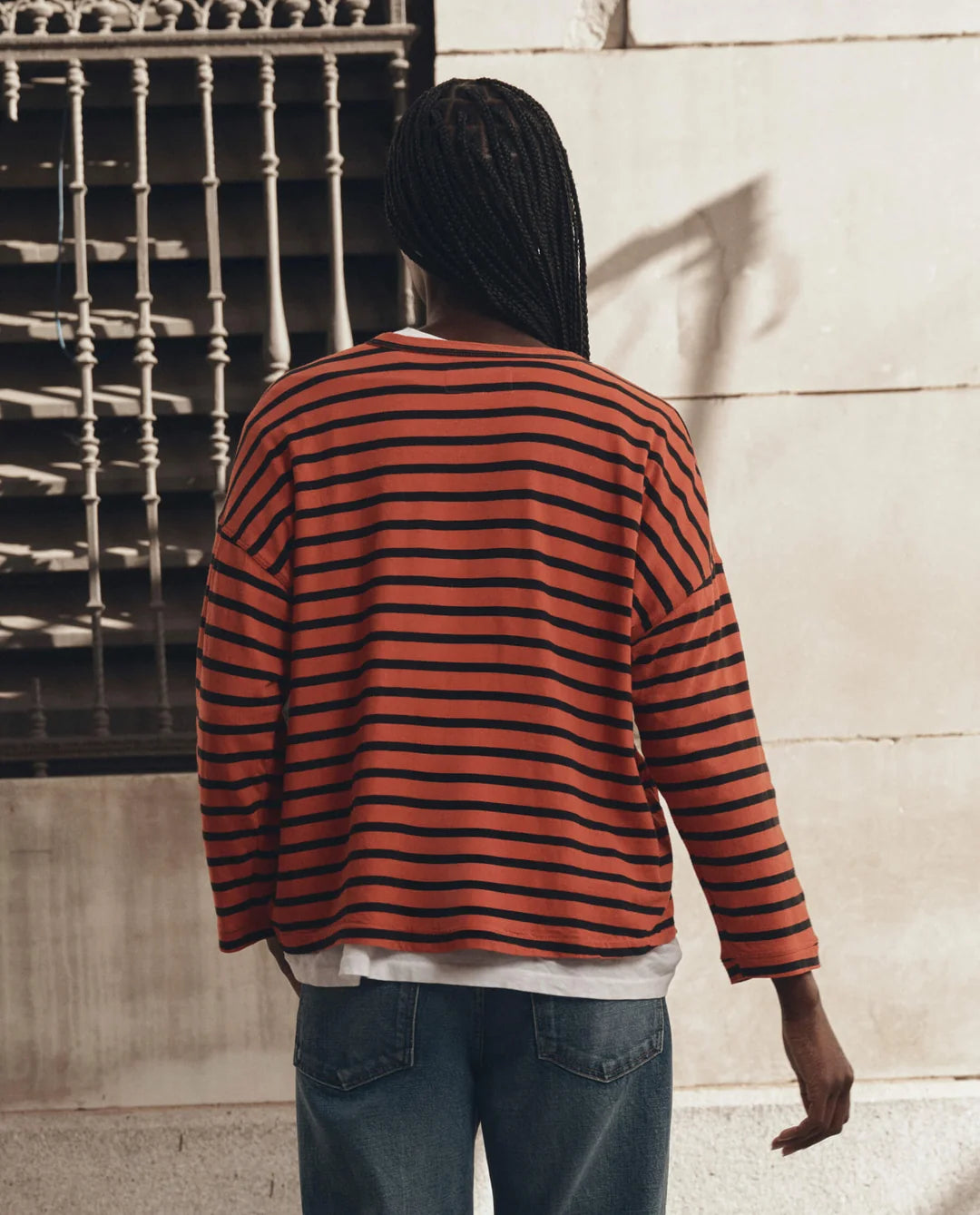 THE SHRUNKEN HENLEY - HOT RED NAVAL