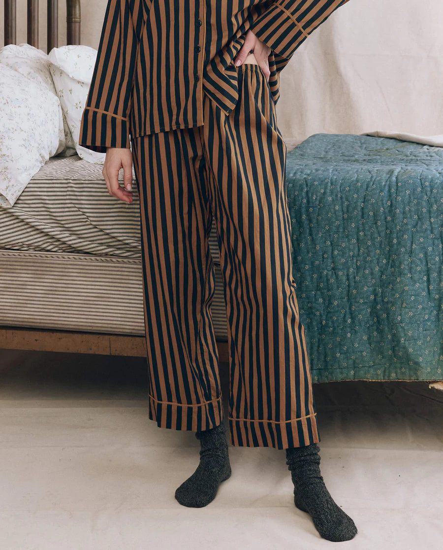 THE EASY SLEEP PANT - CLUB STRIPE