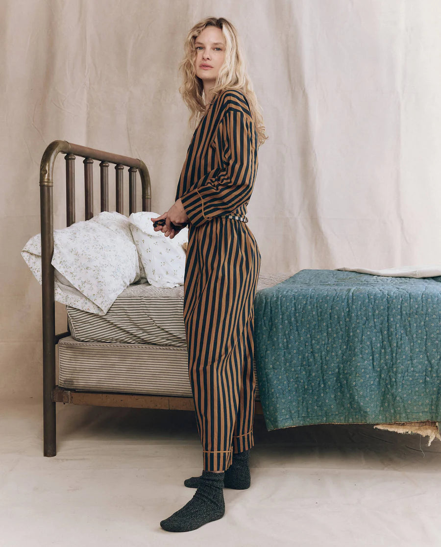 THE EASY SLEEP PANT - CLUB STRIPE