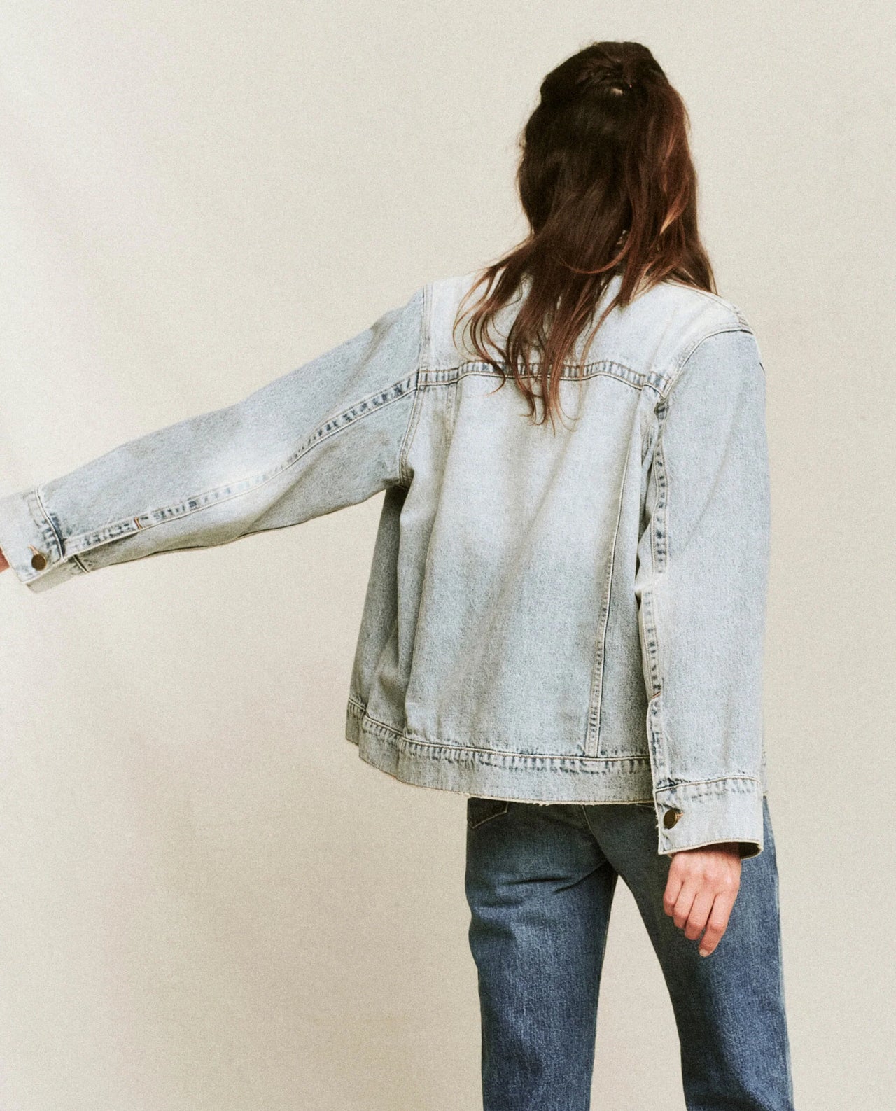 THE SLOUCHY JEAN JACKET - DERBY WASH