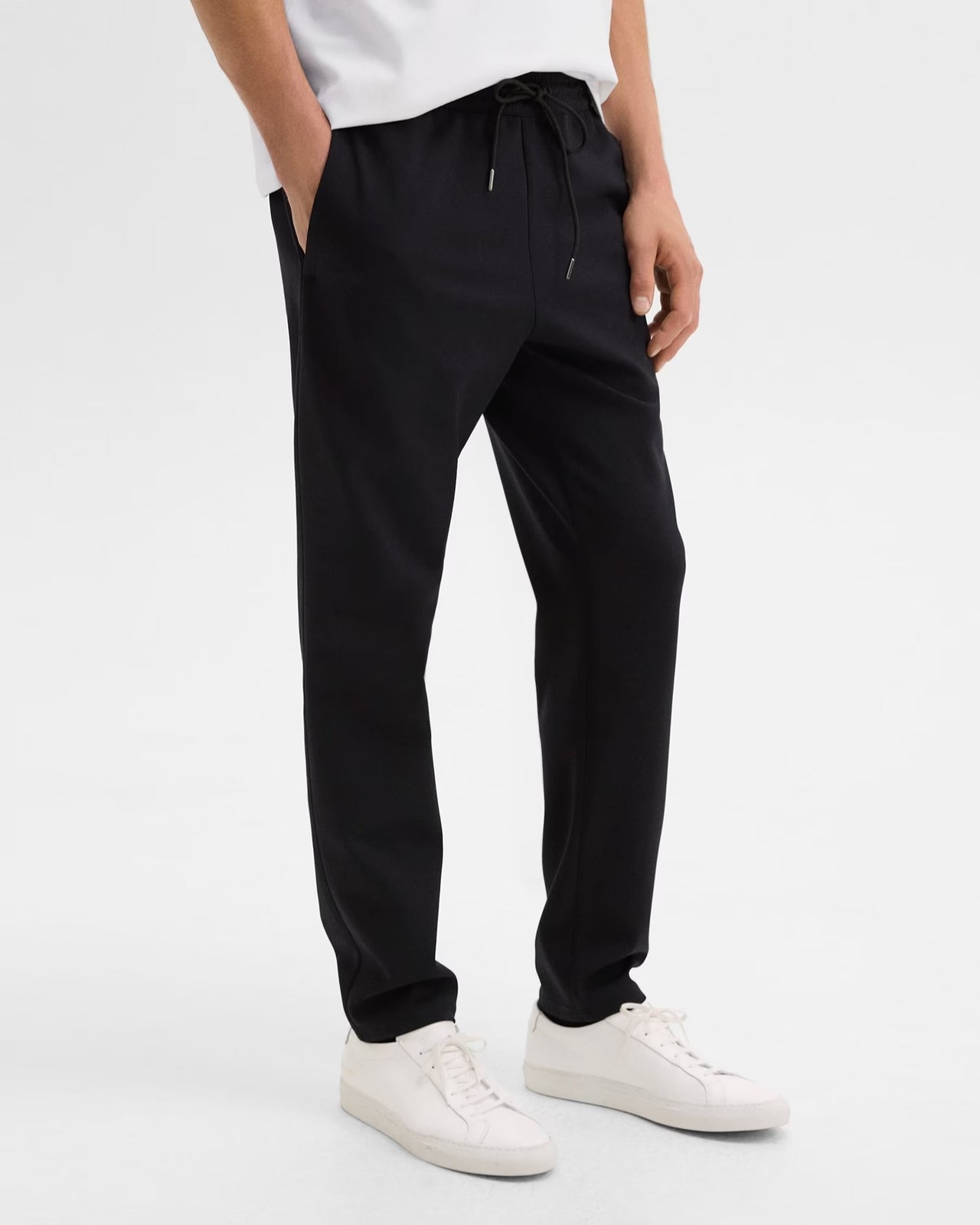 SCUBA DRAWSTRING PANT - BLACK