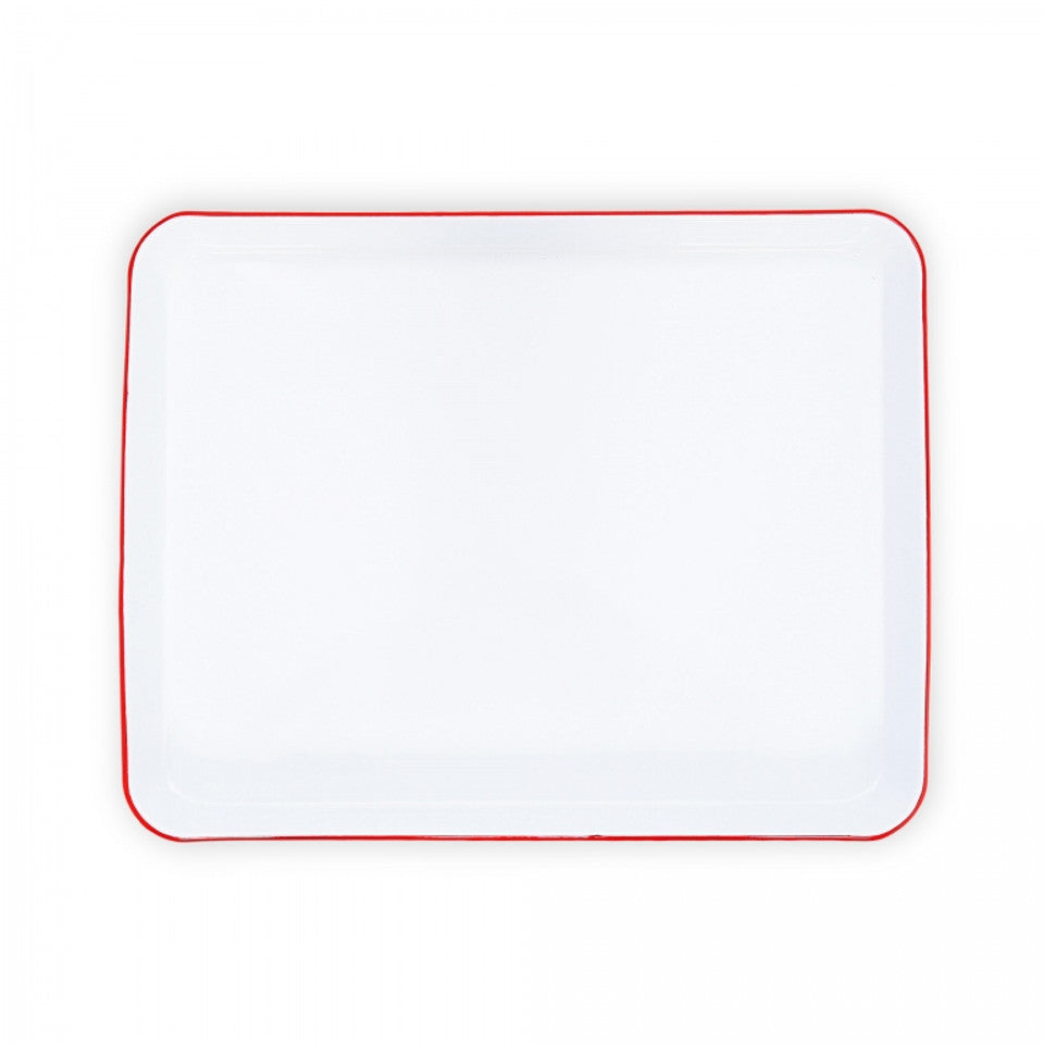 JELLY ROLL TRAY - RED RIM