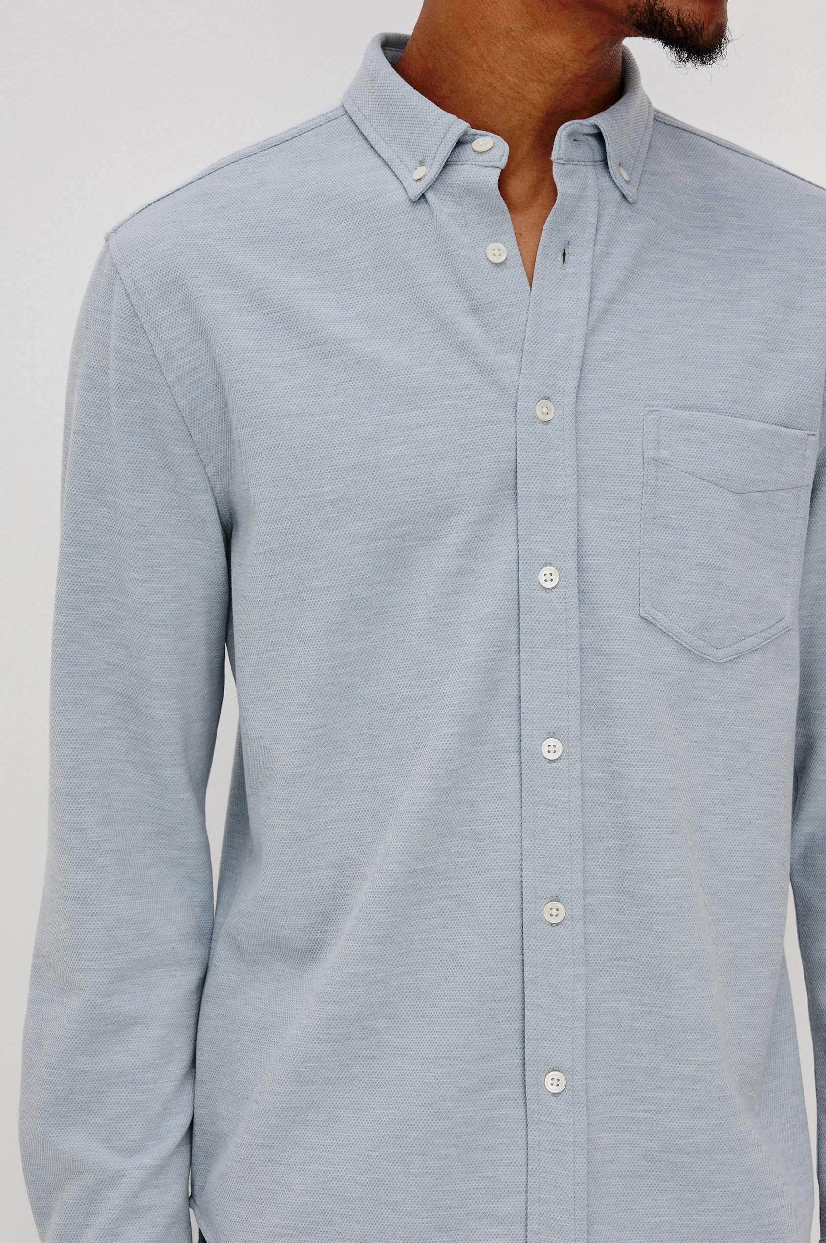 VINCENT SHIRT - BLUE OXFORD
