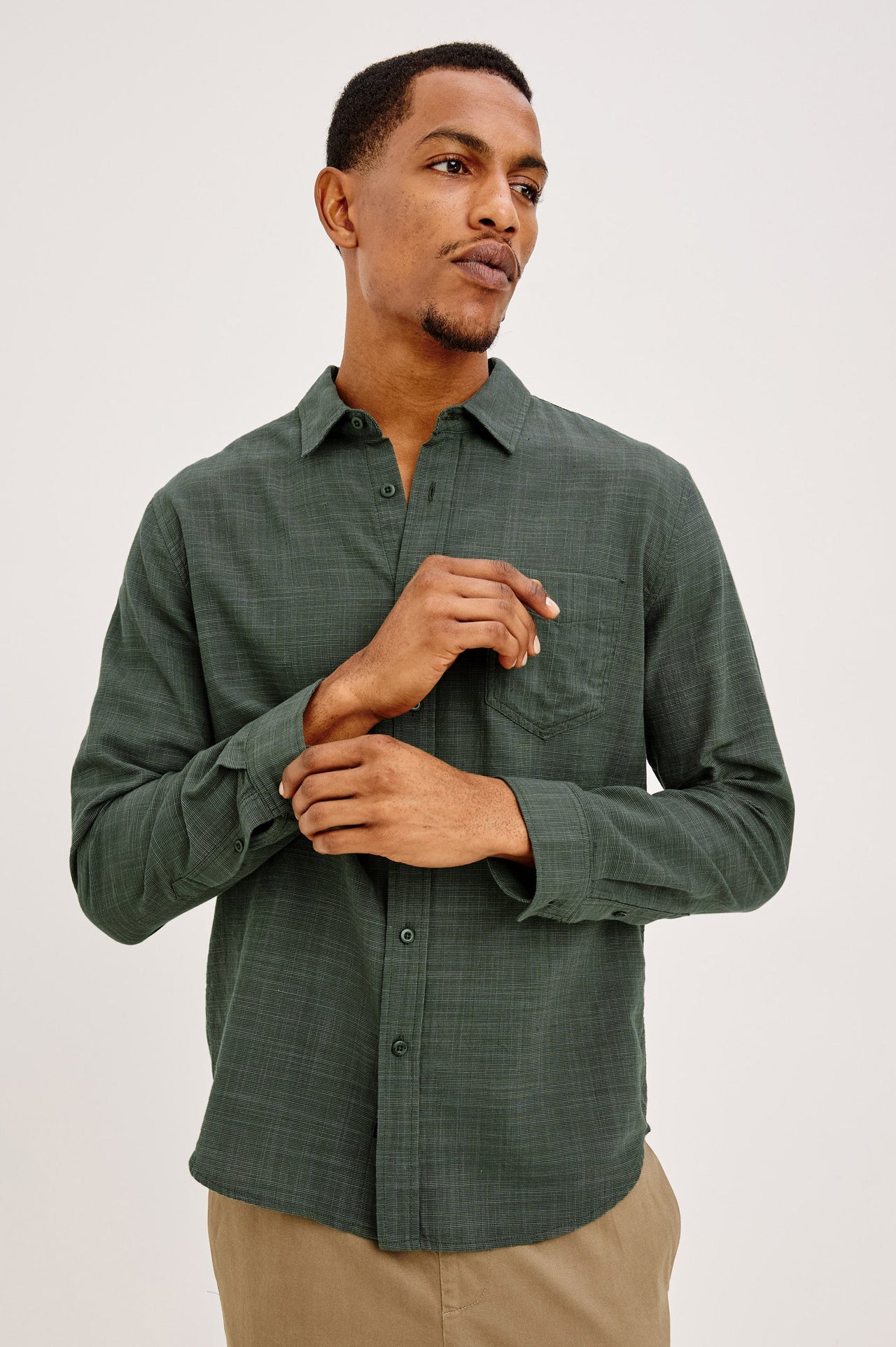 WYATT SHIRT - PINE ETCH