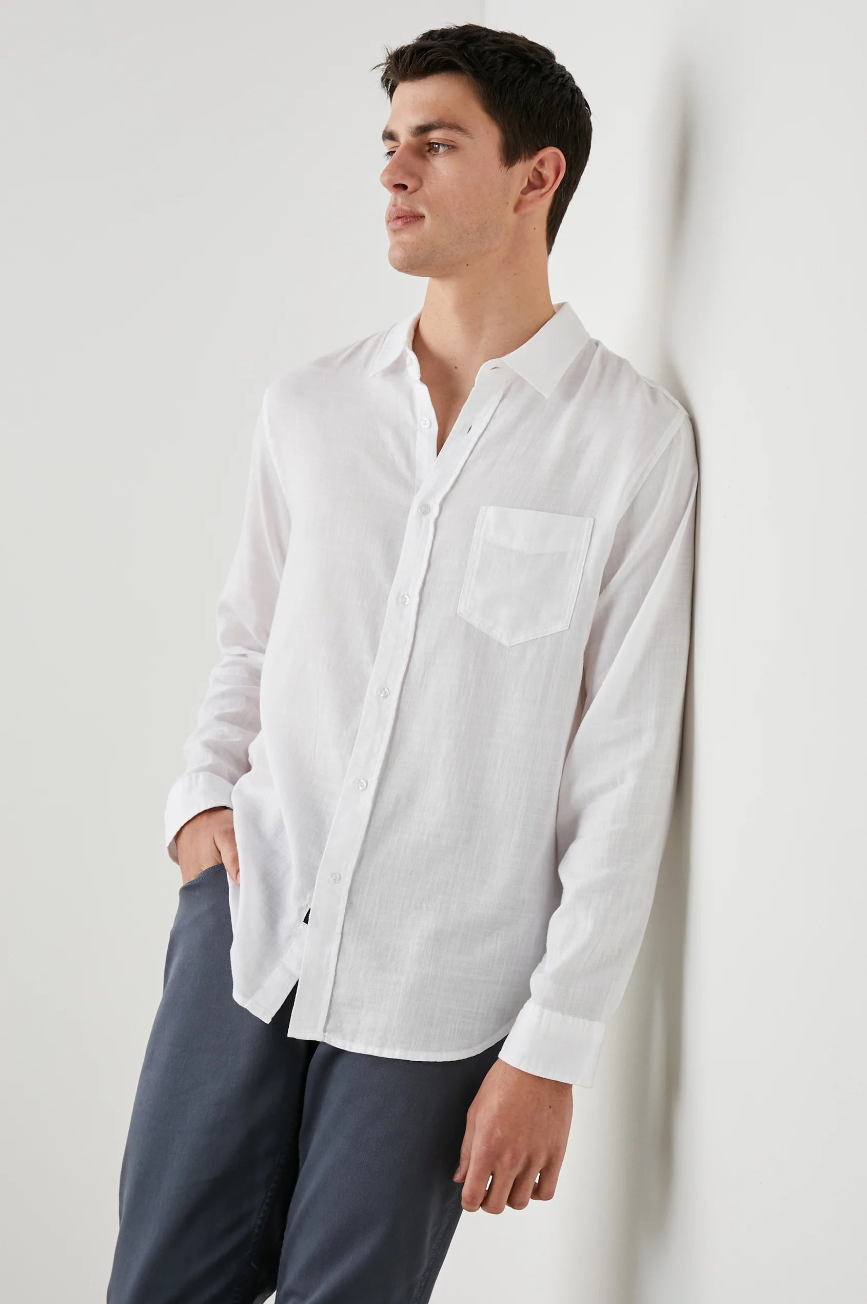 WYATT SHIRT - WHITE