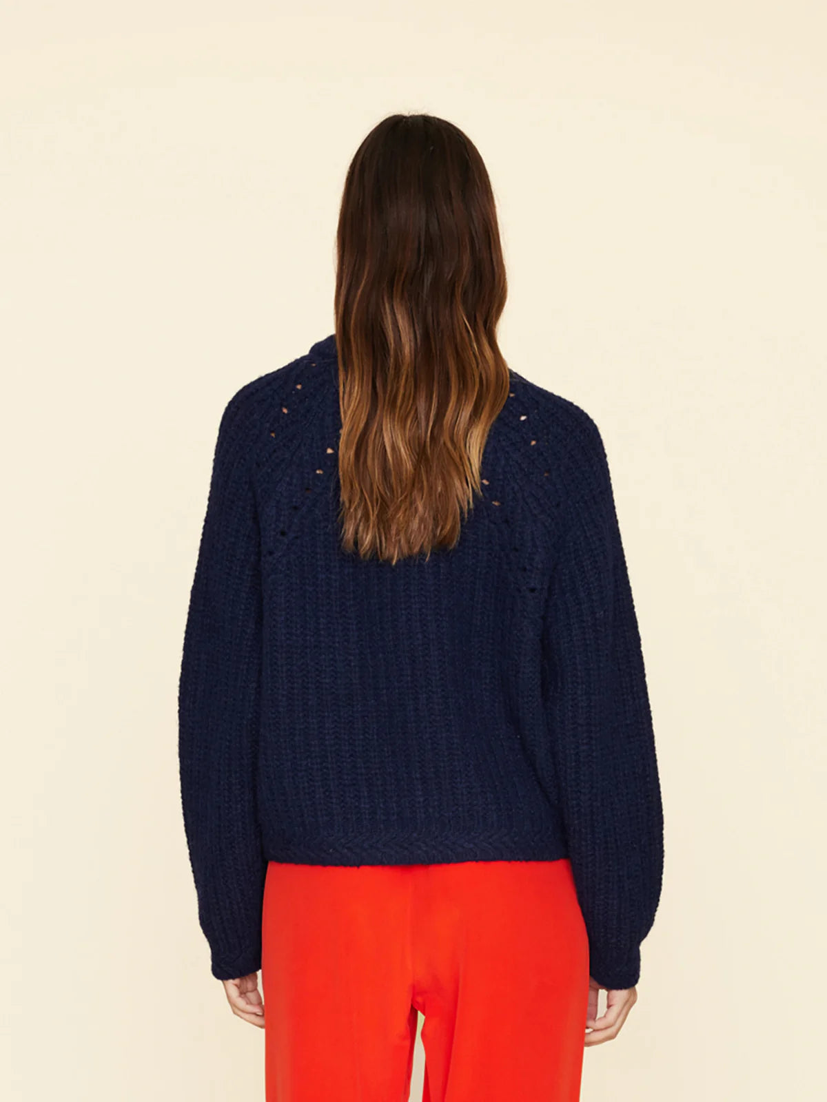 LANDREY SWEATER - NAVY BLUE