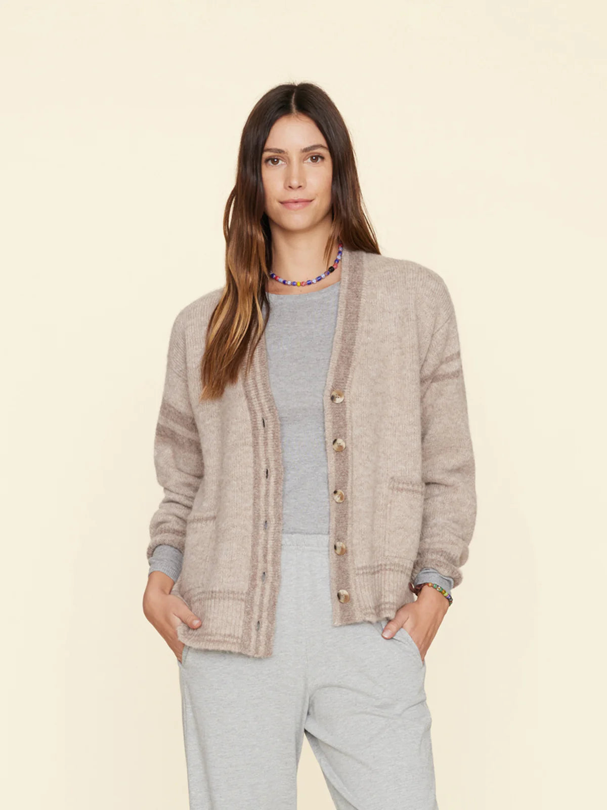 CAREY SWEATER - CREAM BEIGE