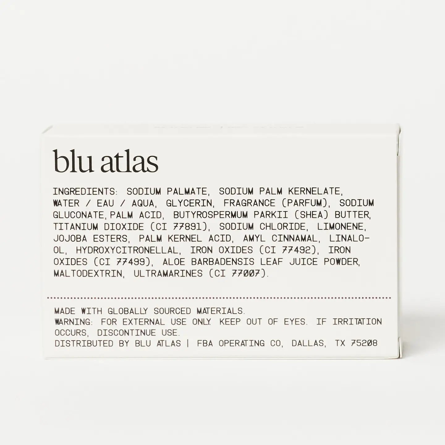 NATURAL EXFOLIATING BAR SOAP