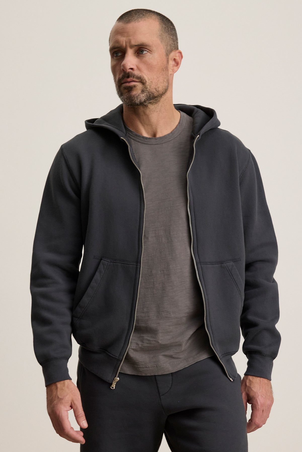 BRADFORD HOODIE - ELEPHANT