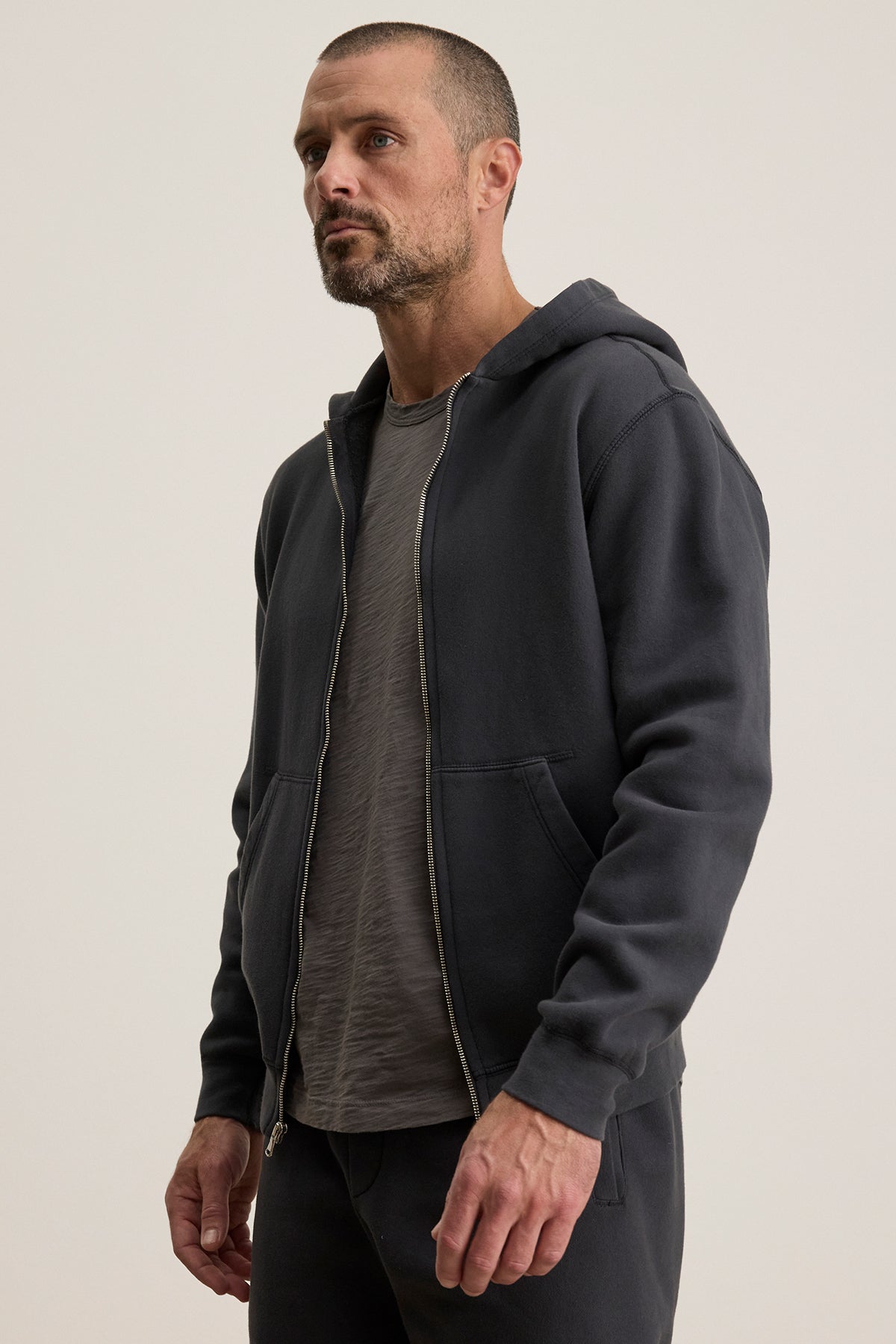 BRADFORD HOODIE - ELEPHANT