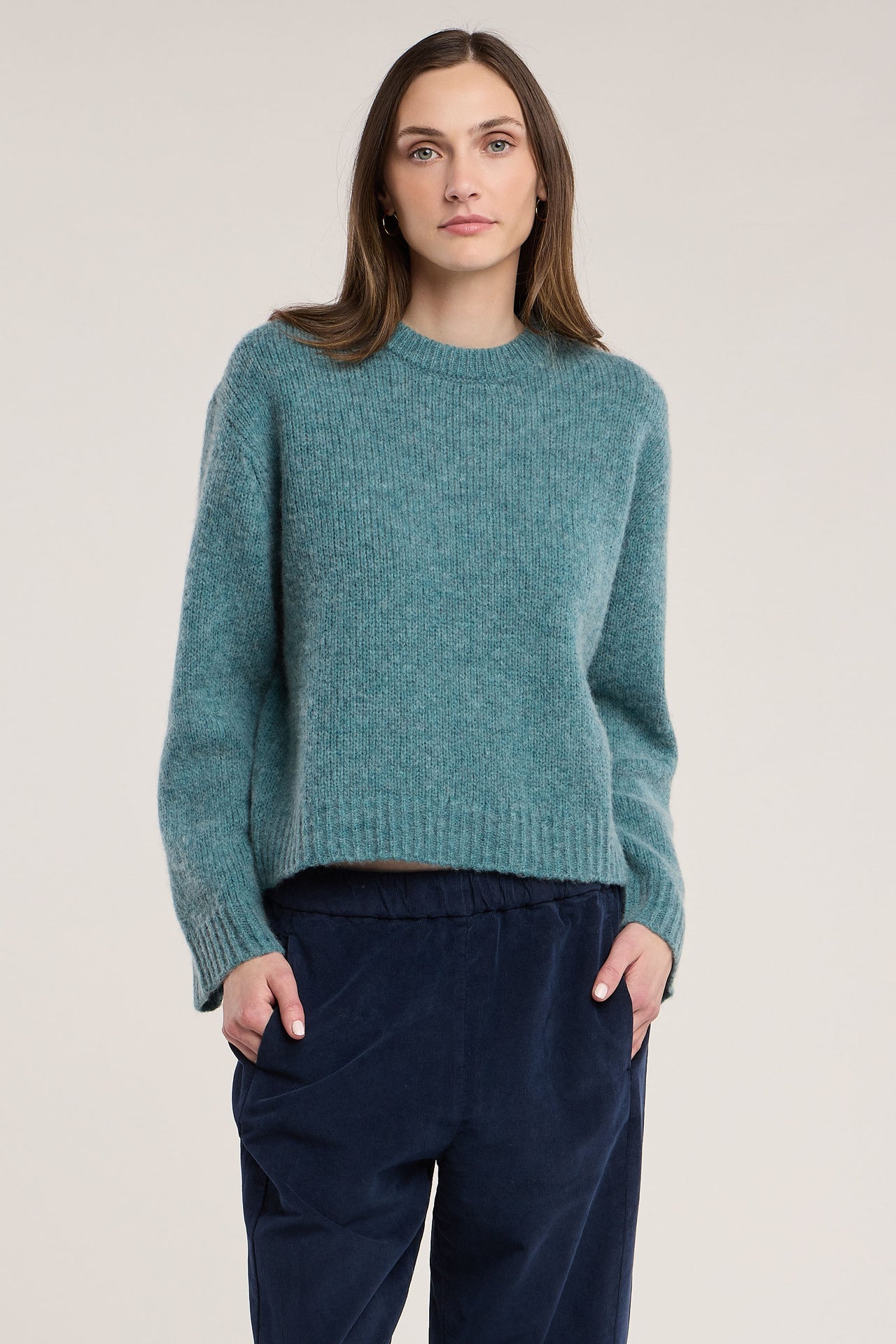 JUNE SWEATER - TEAL