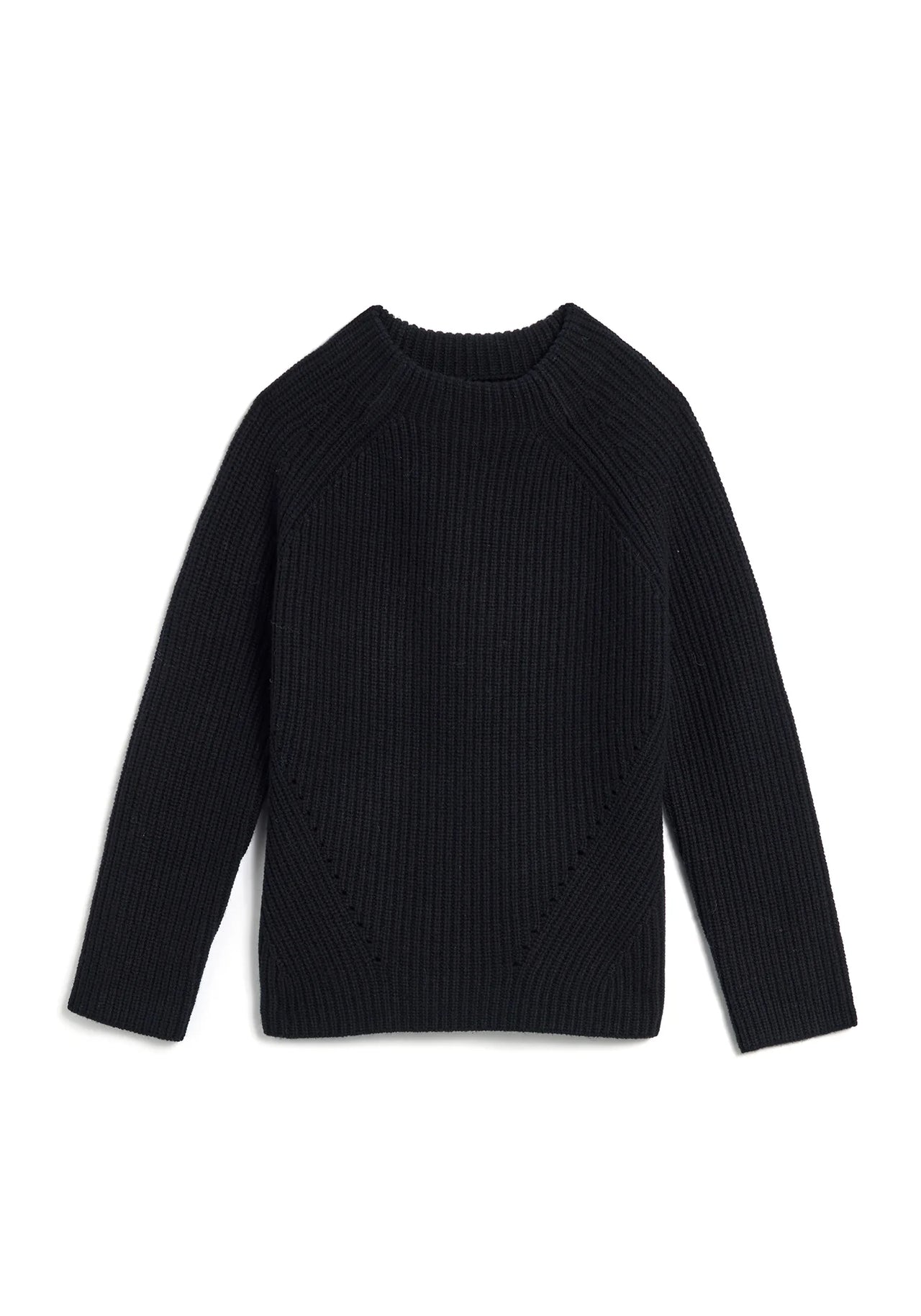 DAPHNE WOOL SWEATER - BLACK