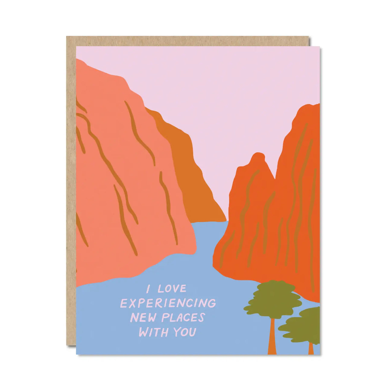 NEW PLACES - LOVE + ANNIVERSARY CARD