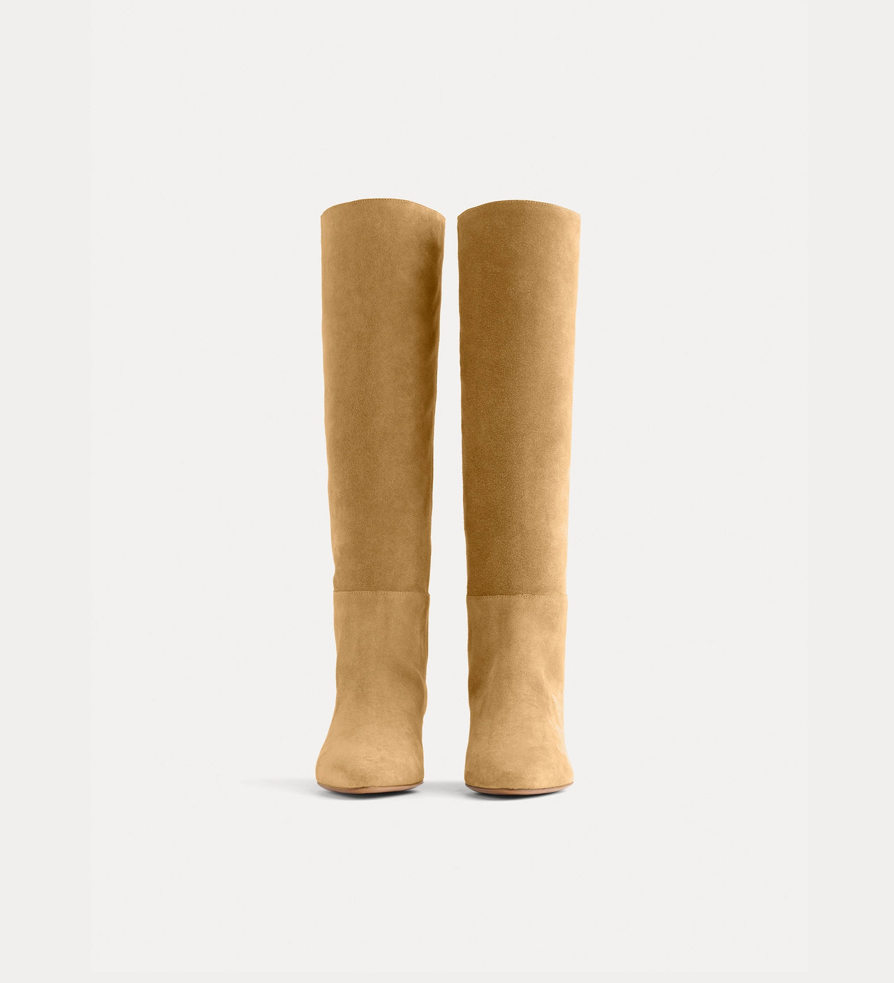 SUEDE HIGH BOOTS - AMBRA