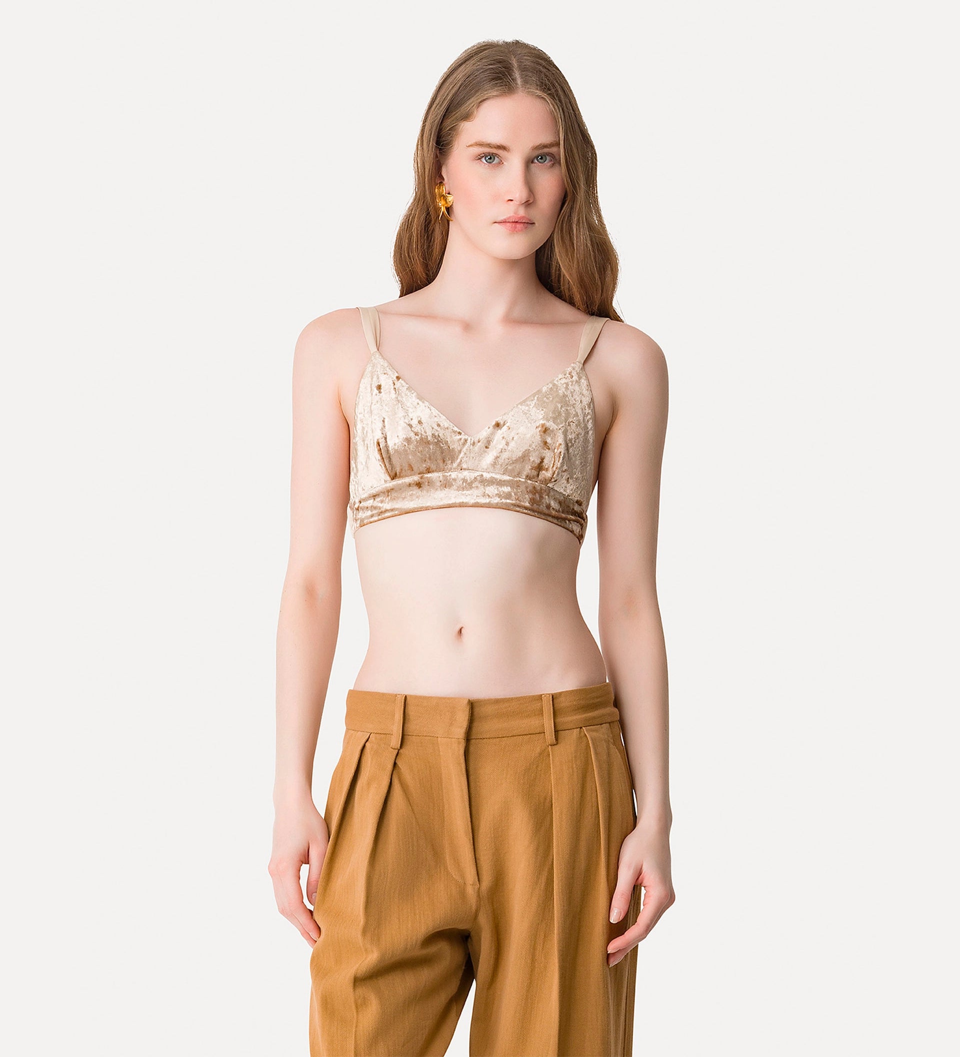 STRETCH VELVET BRA - JUTA