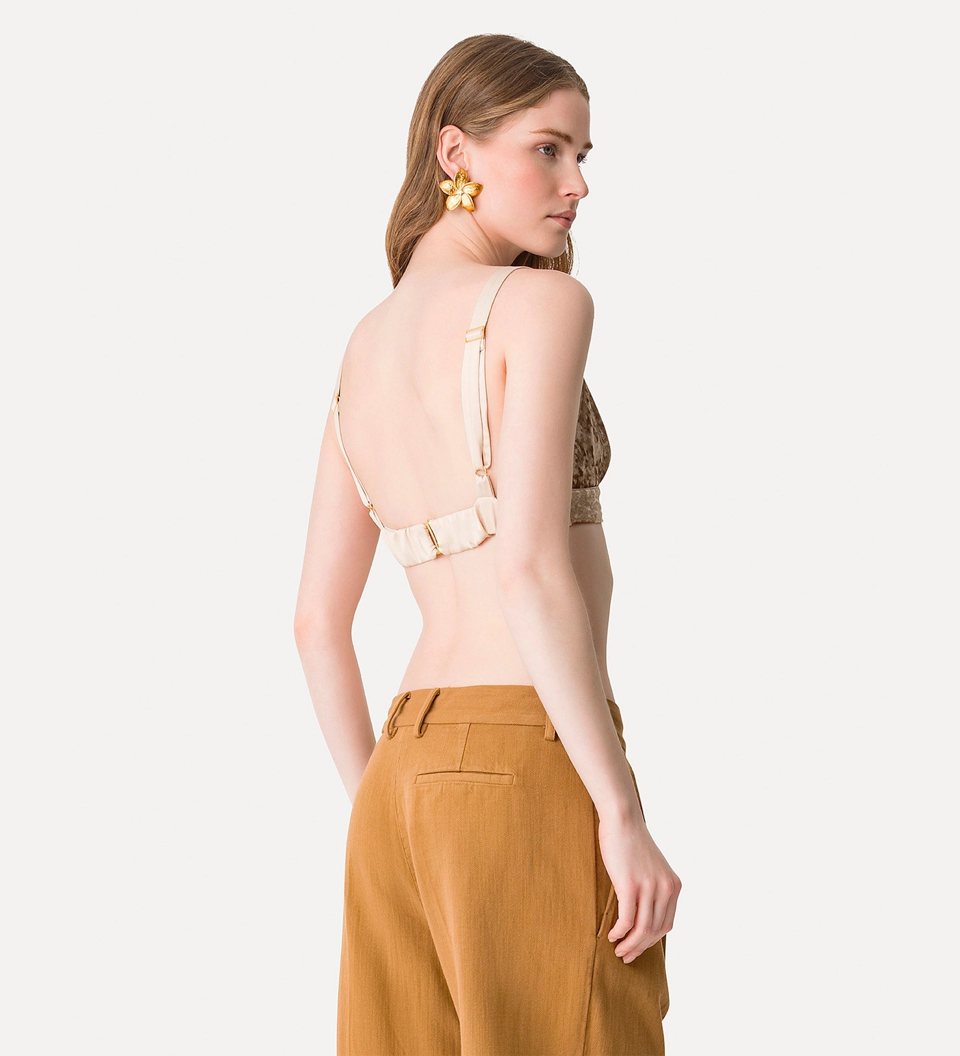 STRETCH VELVET BRA - JUTA