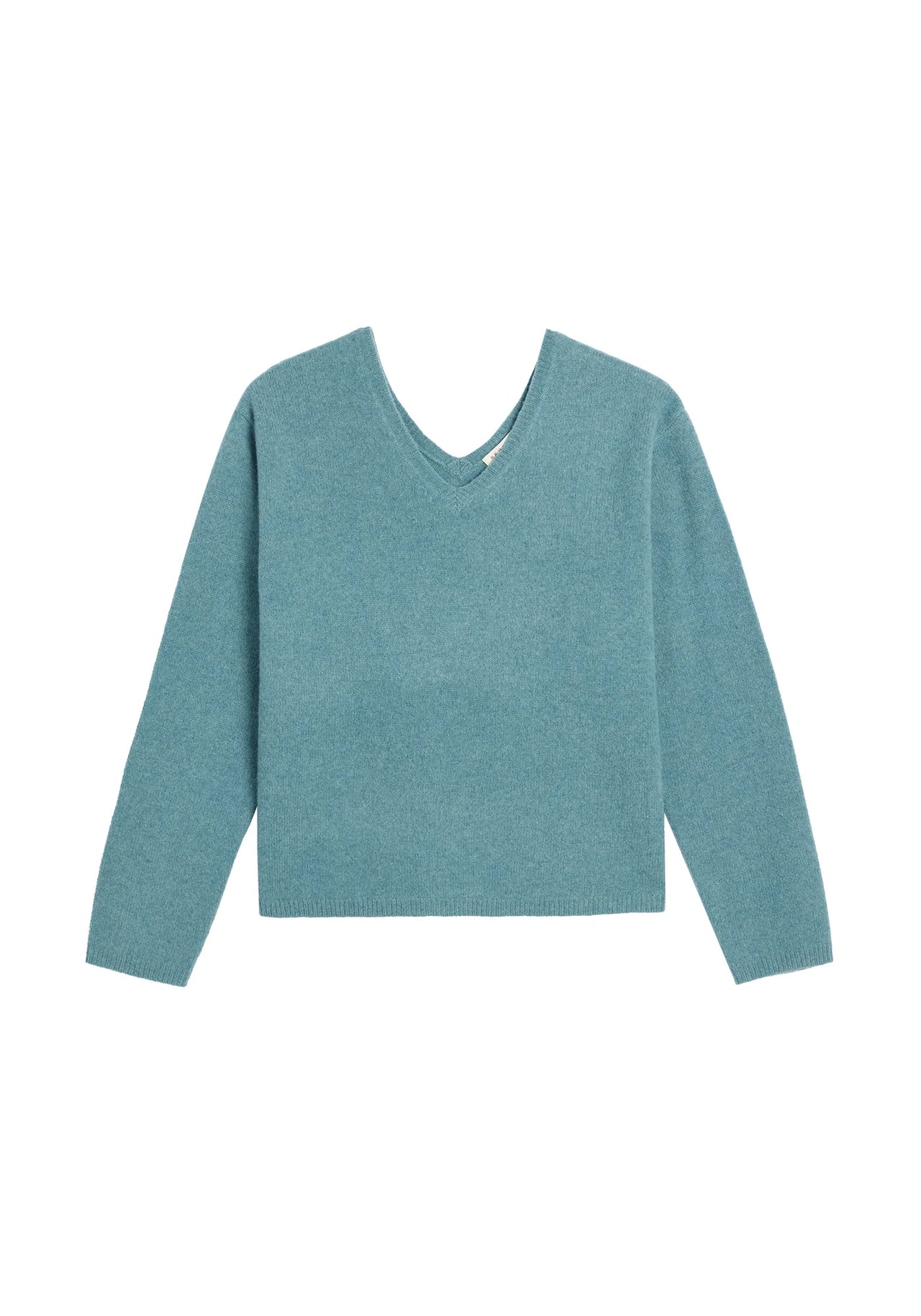 HANNI SWEATER - HEATHER BLUE