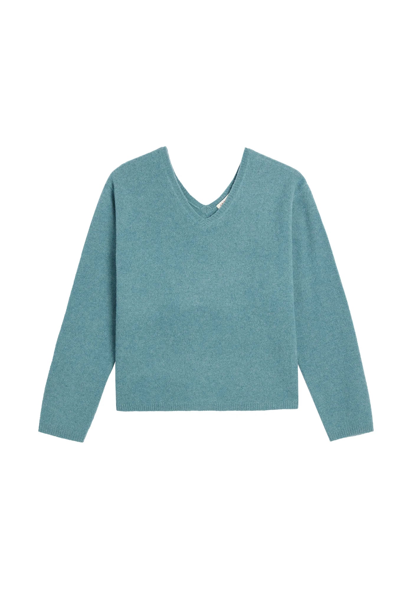 HANNI SWEATER - HEATHER BLUE