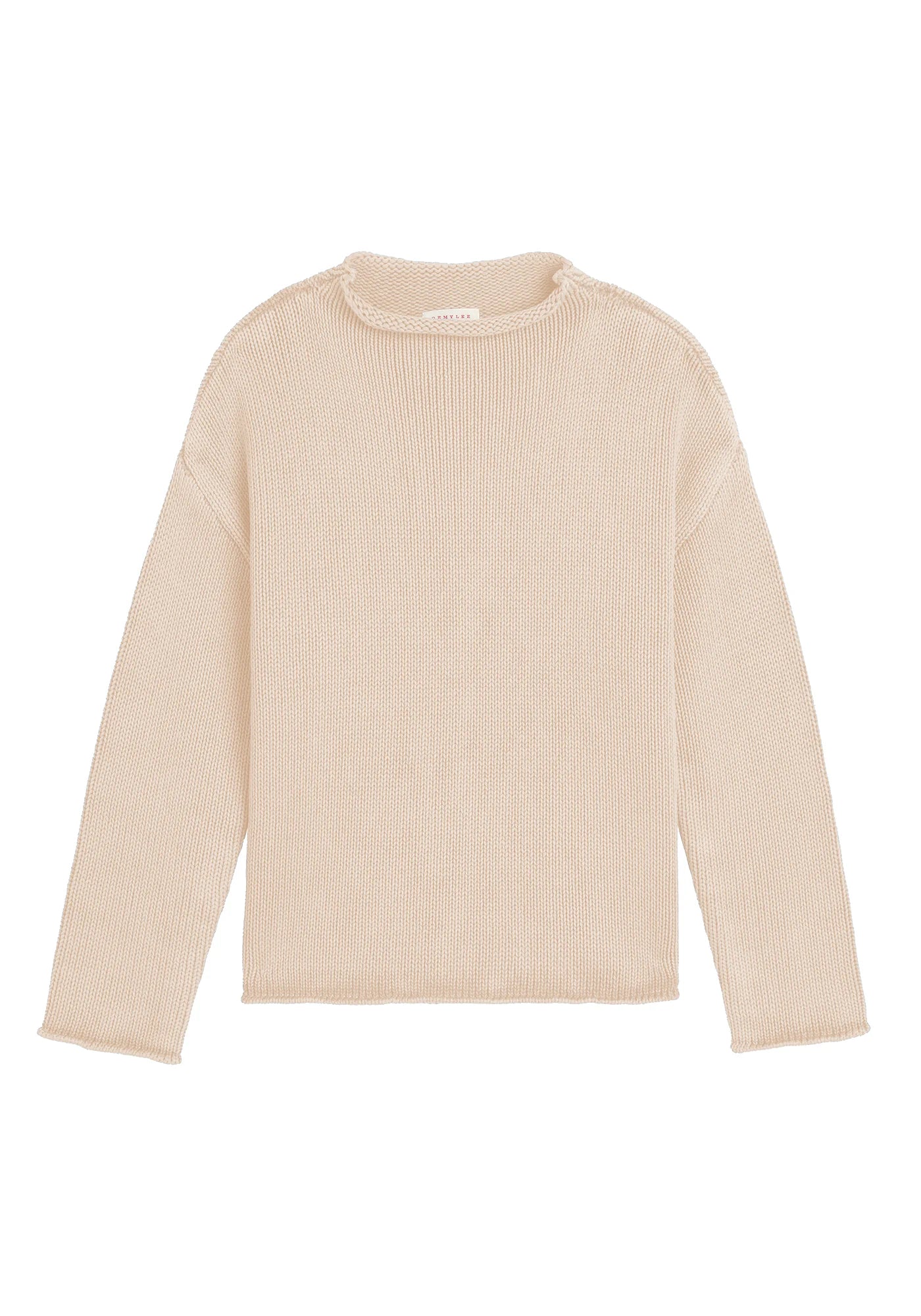 LAMIS WASHED COTTON SWEATER - SANDSTONE