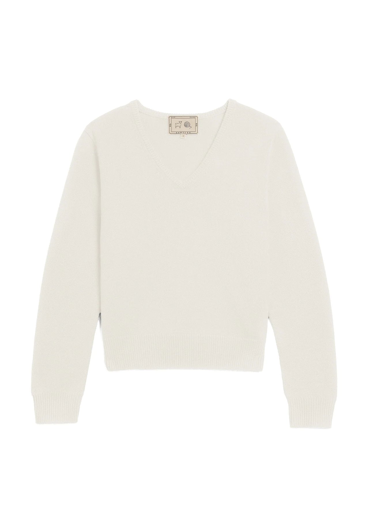 LIA CASHMERE SWEATER - IVORY