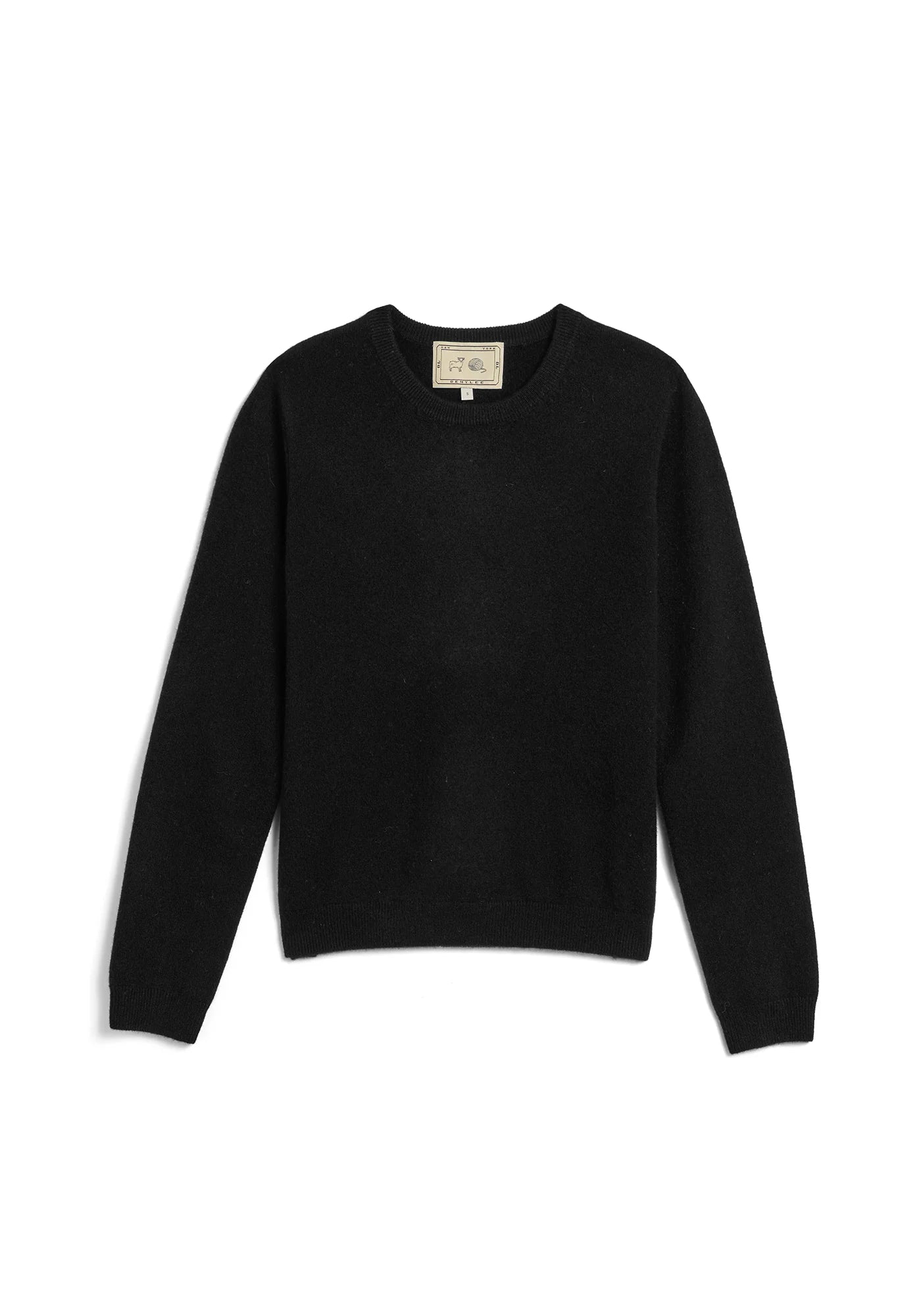 LULU CASHMERE SWEATER - BLACK