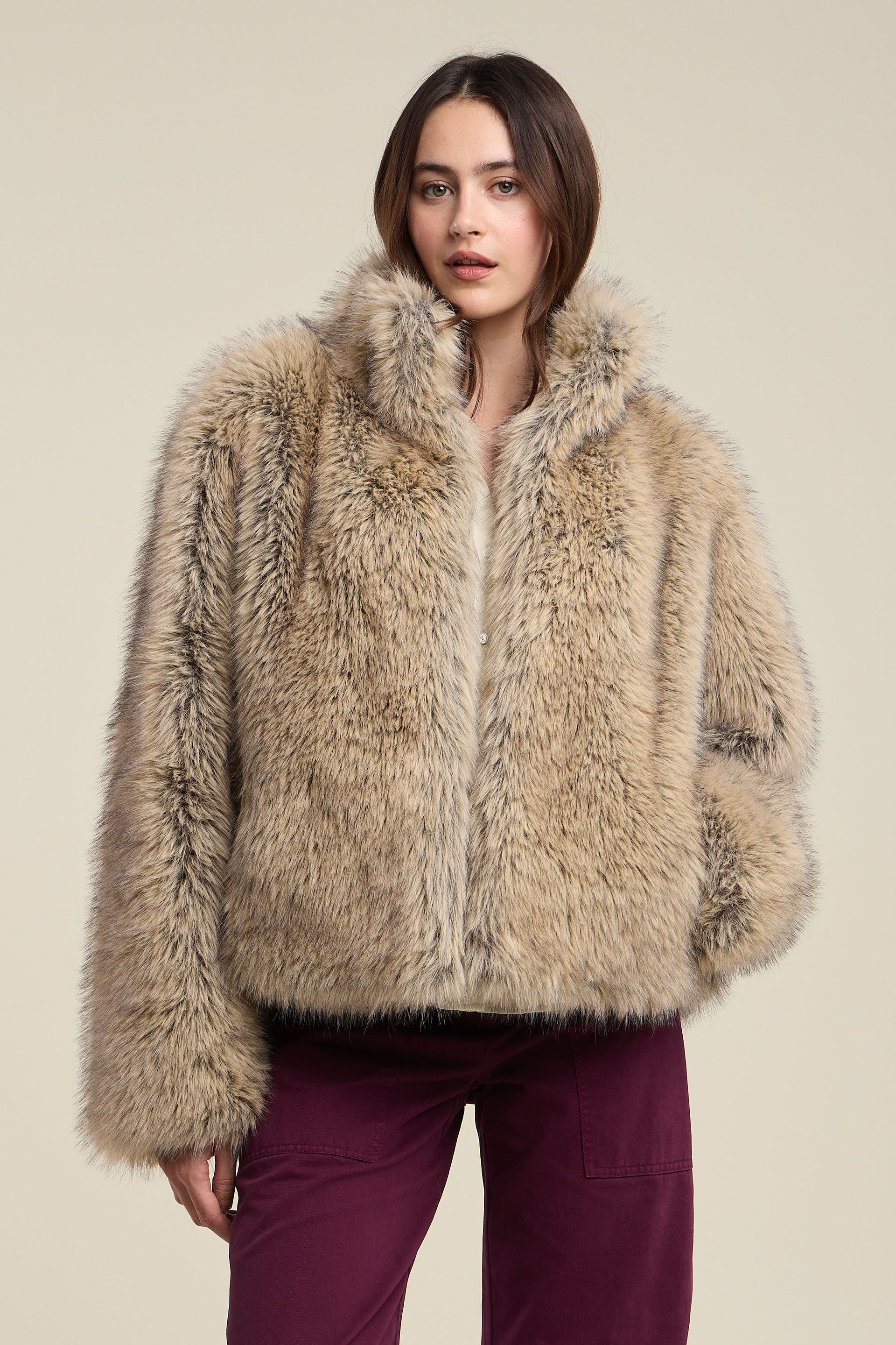 NOELLE COAT - TAUPE