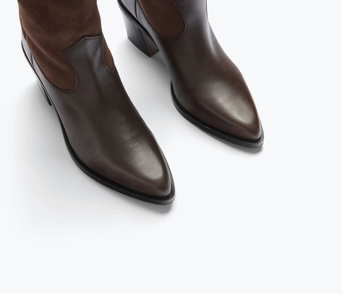 NANCIE BOOT - SABLE SUEDE