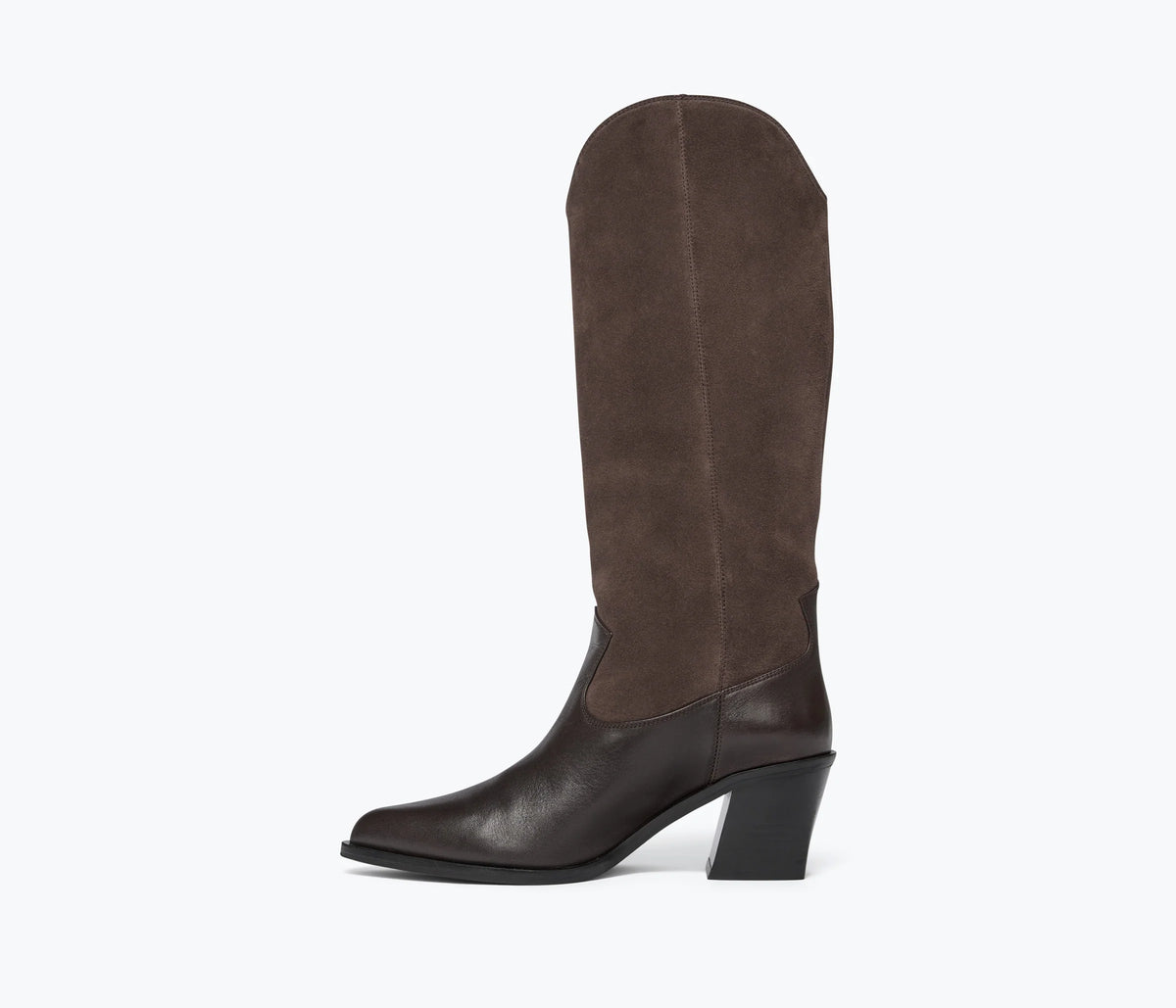 NANCIE BOOT - SABLE SUEDE