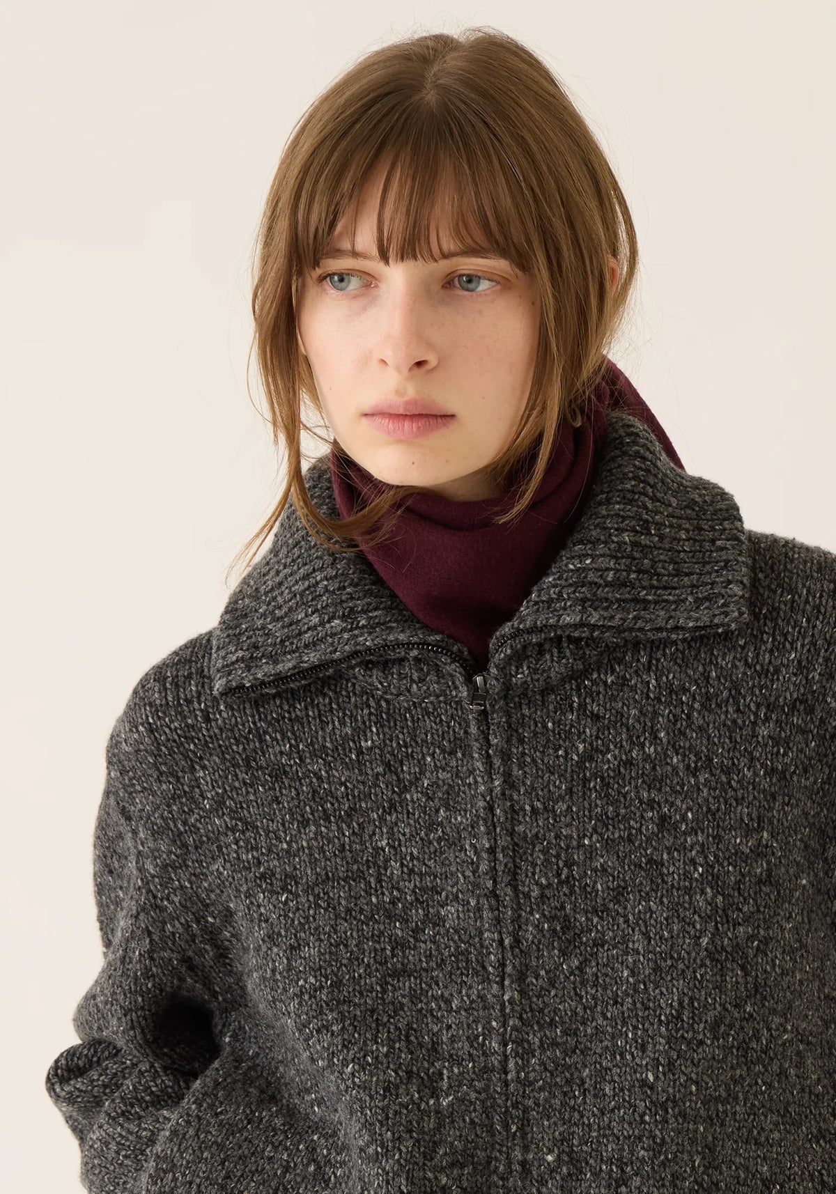 NESSA SMALL CASHMERE SCARF