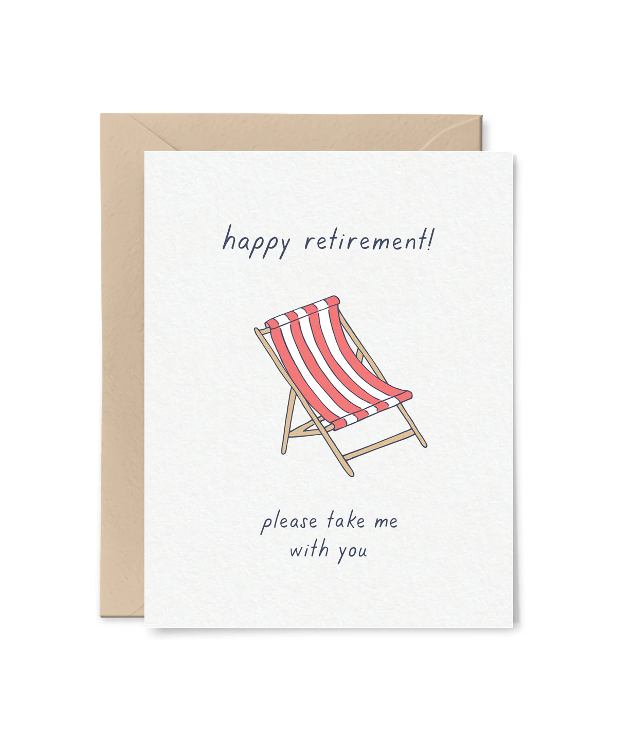 TAKE ME WITH YOU RETIREMENT CARD