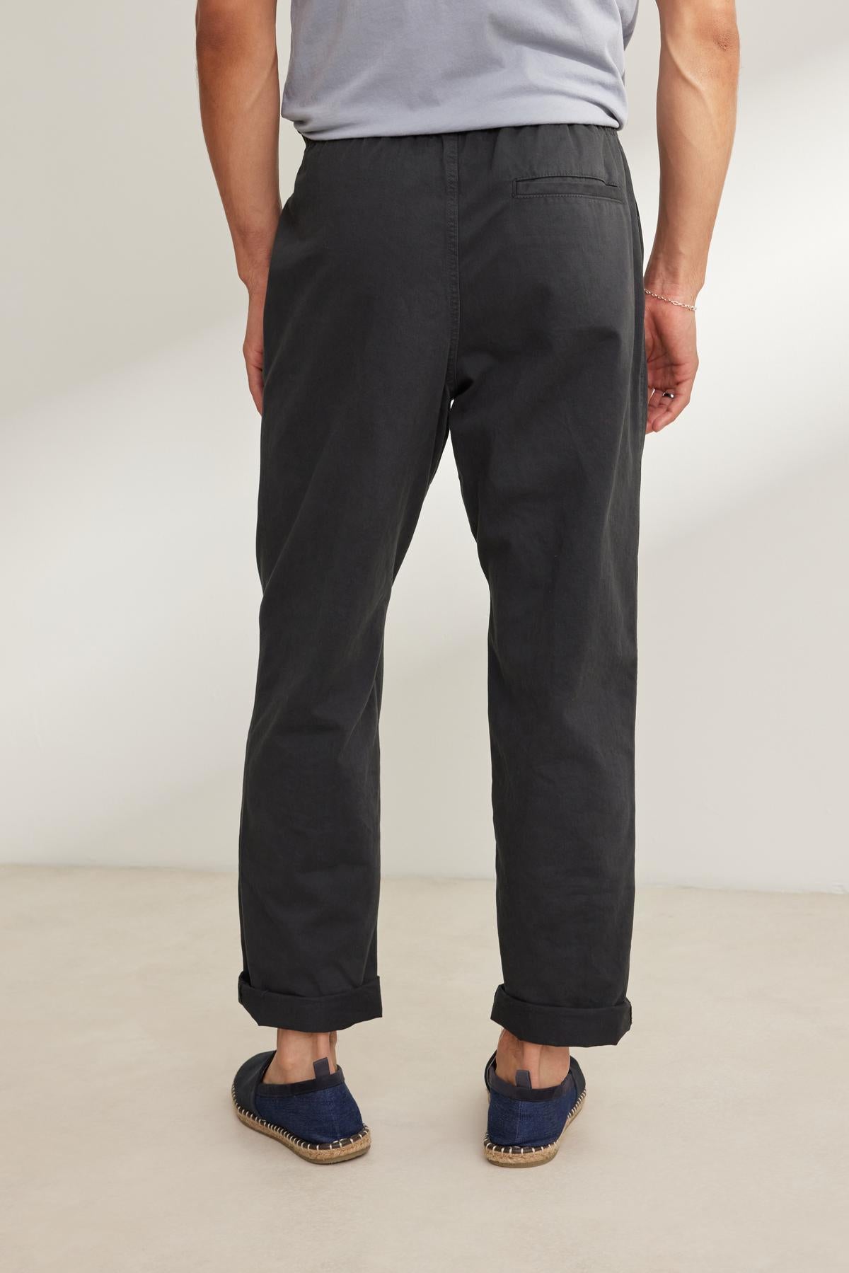 BRANSON TWILL PANT - CHARCOAL