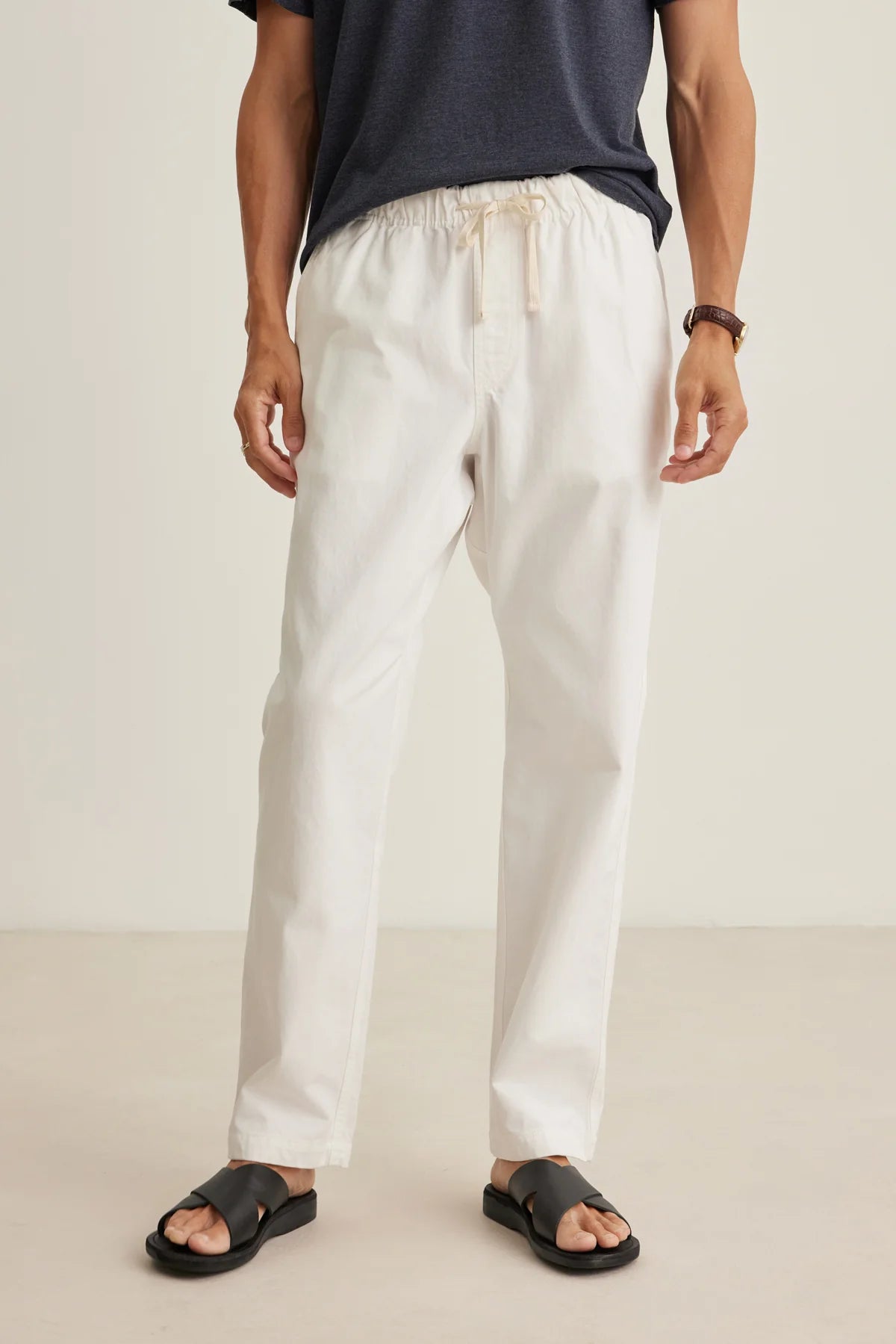 BRANSON TWILL PANT - WHITE