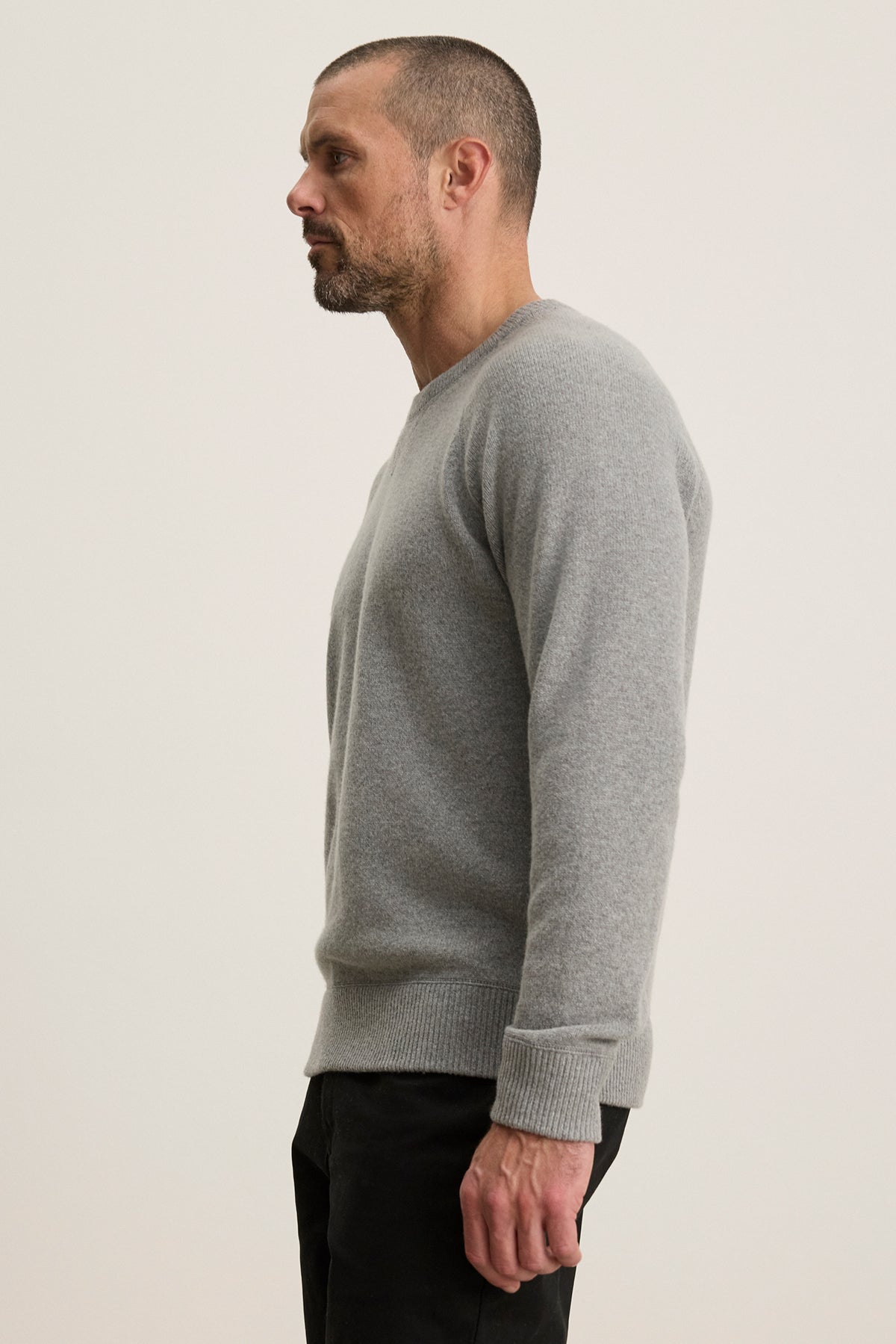 CORTEZ SWEATER - HEATHER GREY