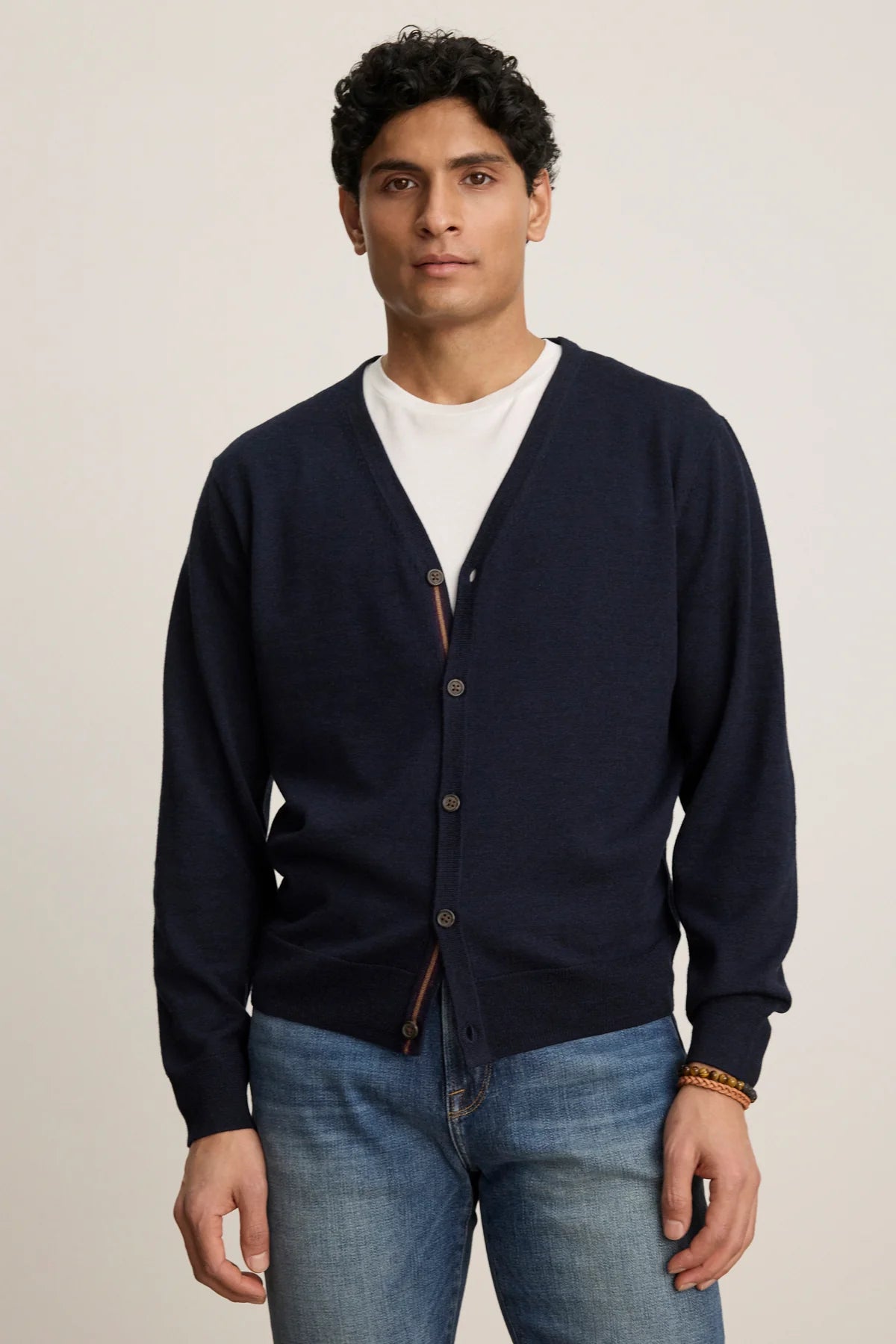 SILVIO CARDIGAN - NAVY
