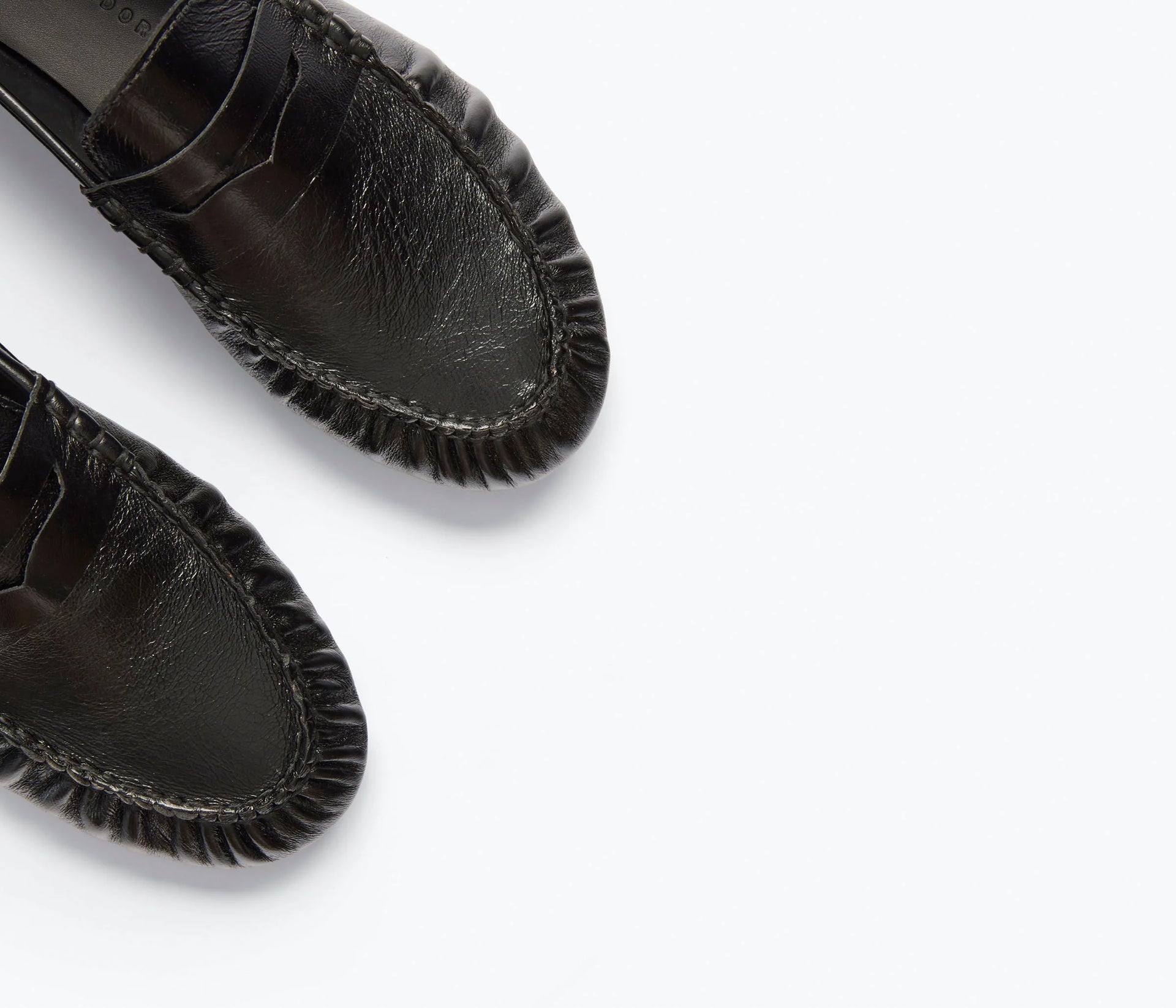 SYDNEY LOAFER - BLACK CRINKLE