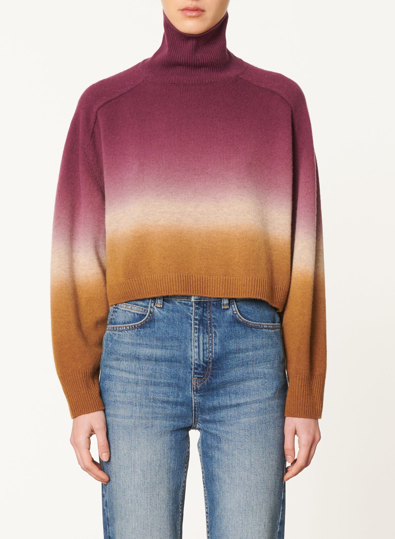 DORA SWEATER - AUBERGINE