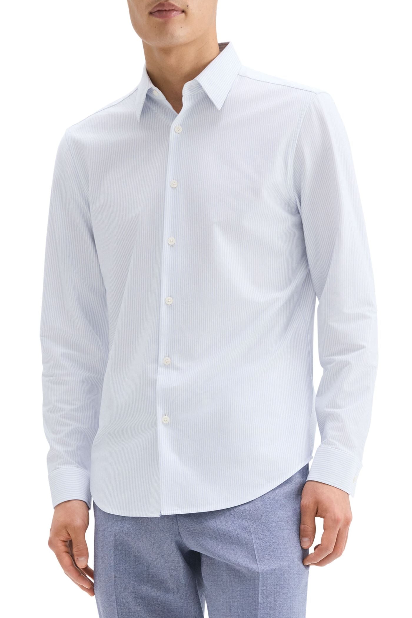 SYLVAIN SHIRT - WHITE/CLEAR SKY