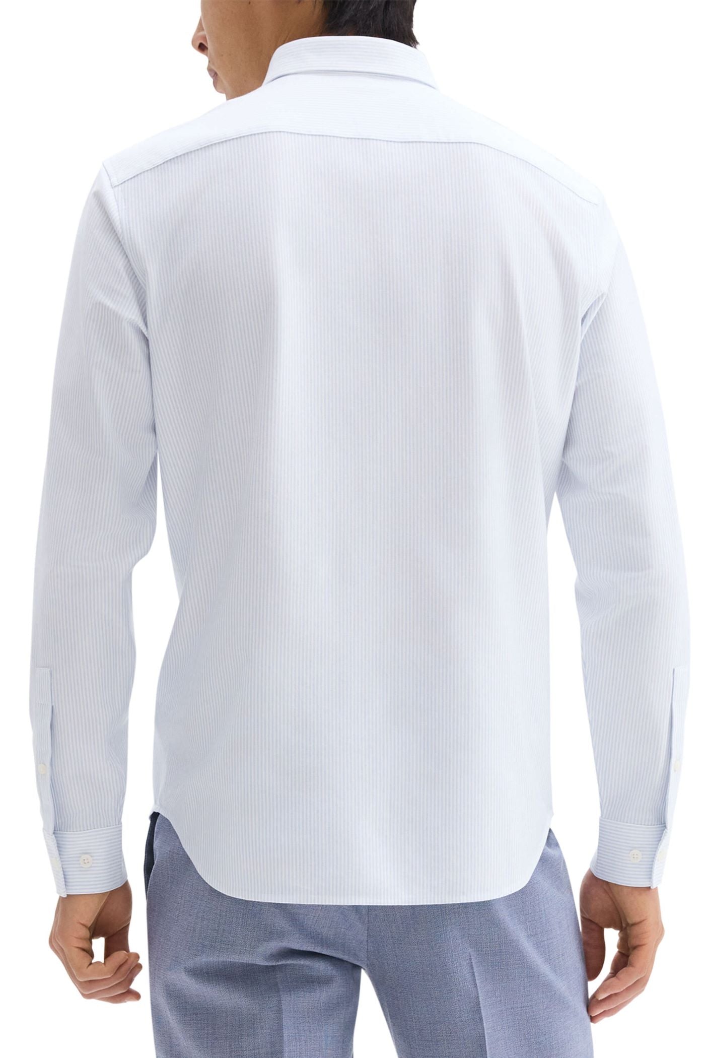 SYLVAIN SHIRT - WHITE/CLEAR SKY