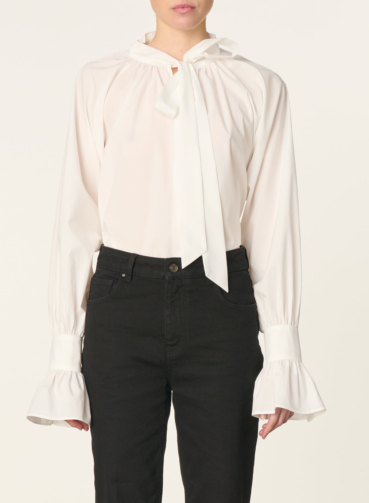 FATIMA BLOUSE - OFF-WHITE