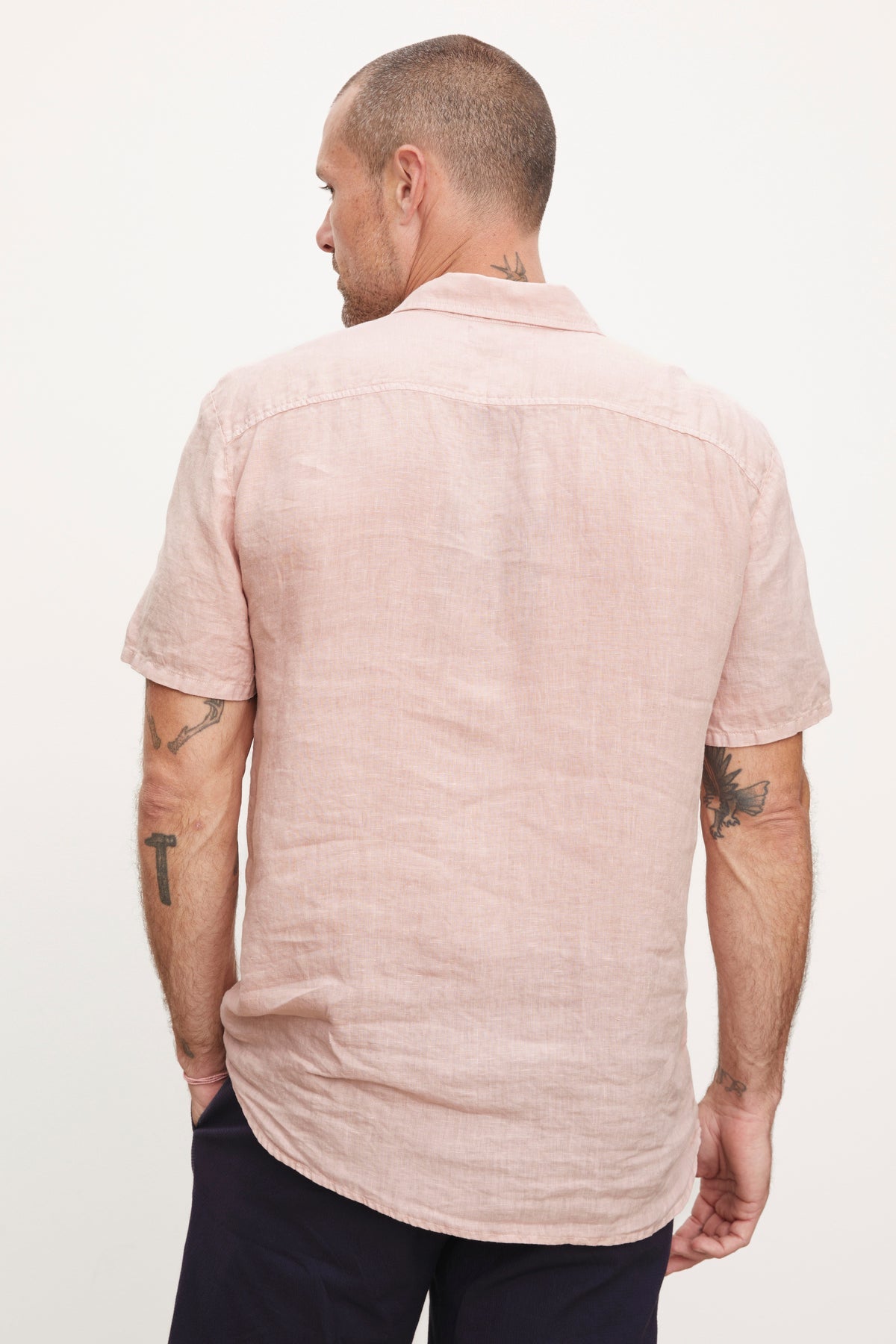 MACKIE LINEN SHIRT - PLUSH