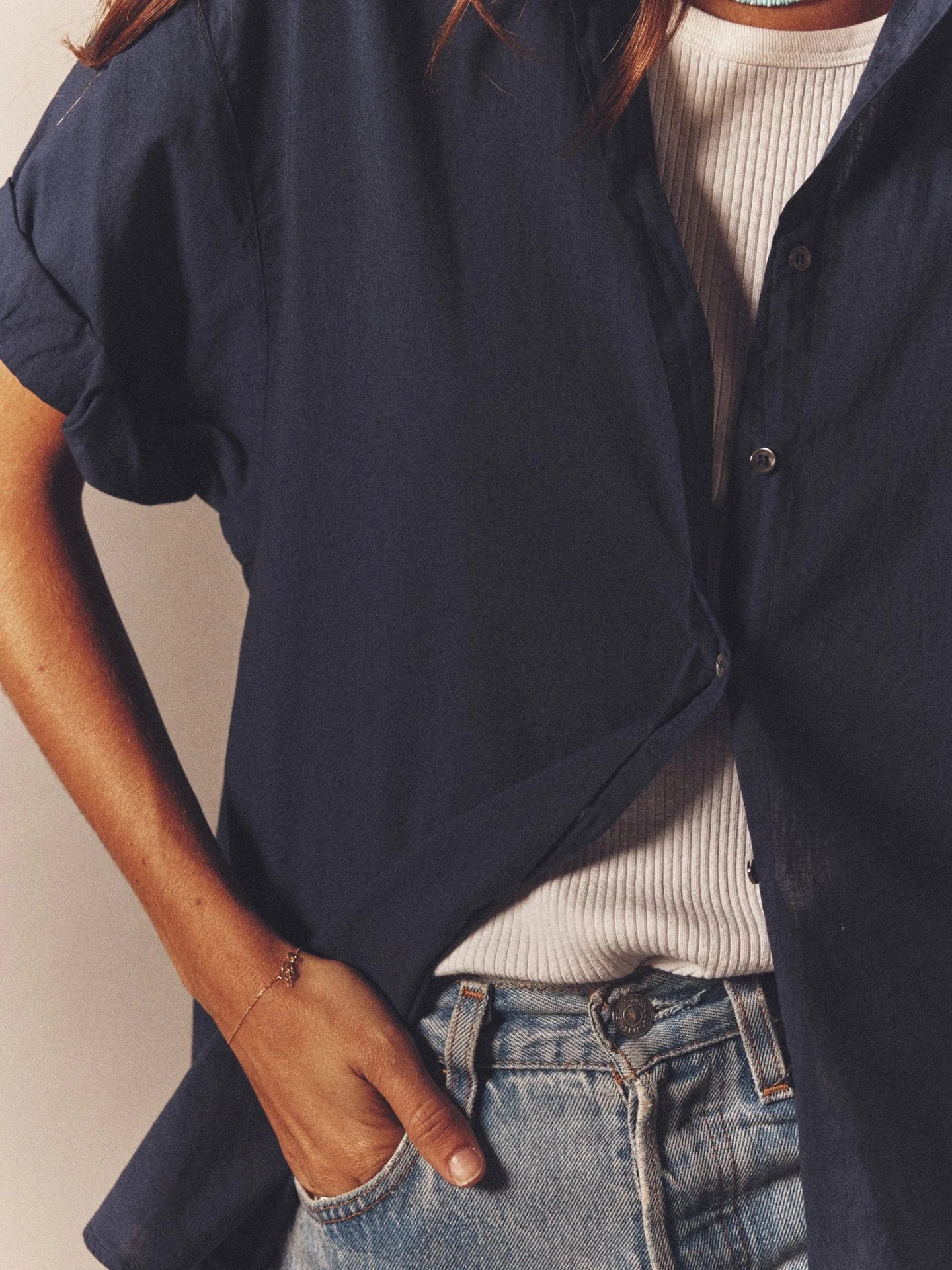 CHANNING SHIRT - NAVY