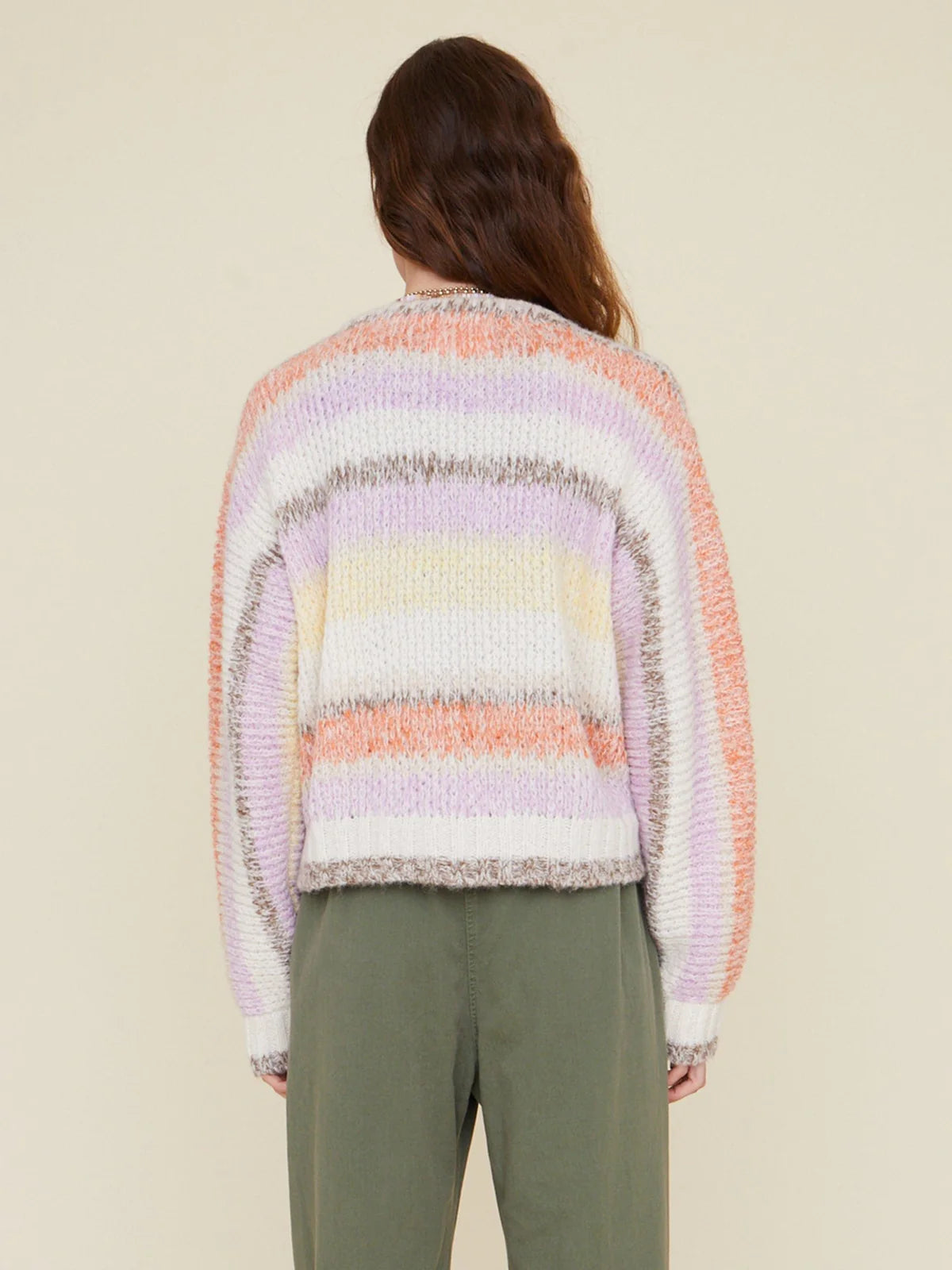 LARAMIE SWEATER - CREAM SUNRISE