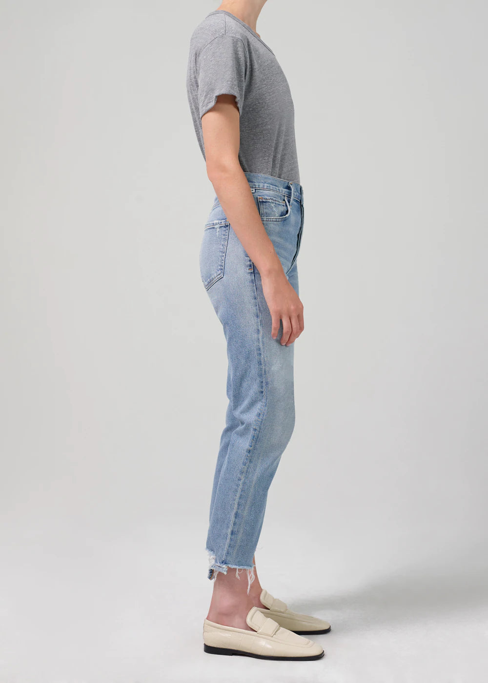 CHARLOTTE CROP HIGH RISE STRAIGHT - PARLAY