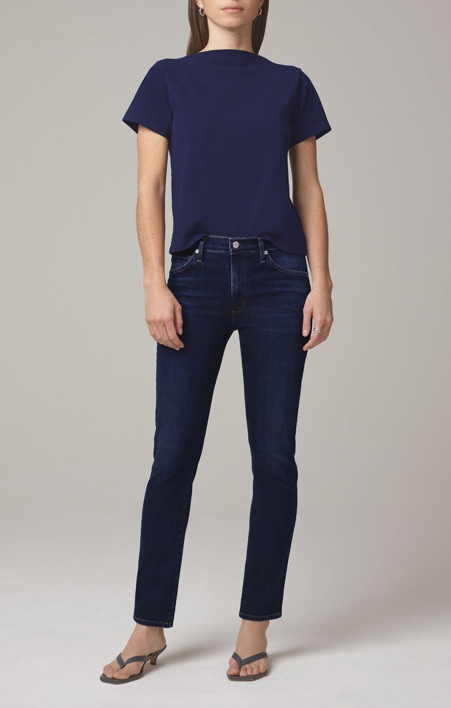 SKYLA MID RISE CIGARETTE SLIM - LOVELAND