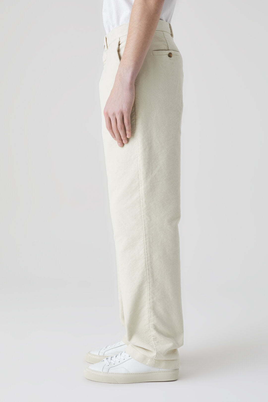 ATELIER TAPERED PANTS - IVORY