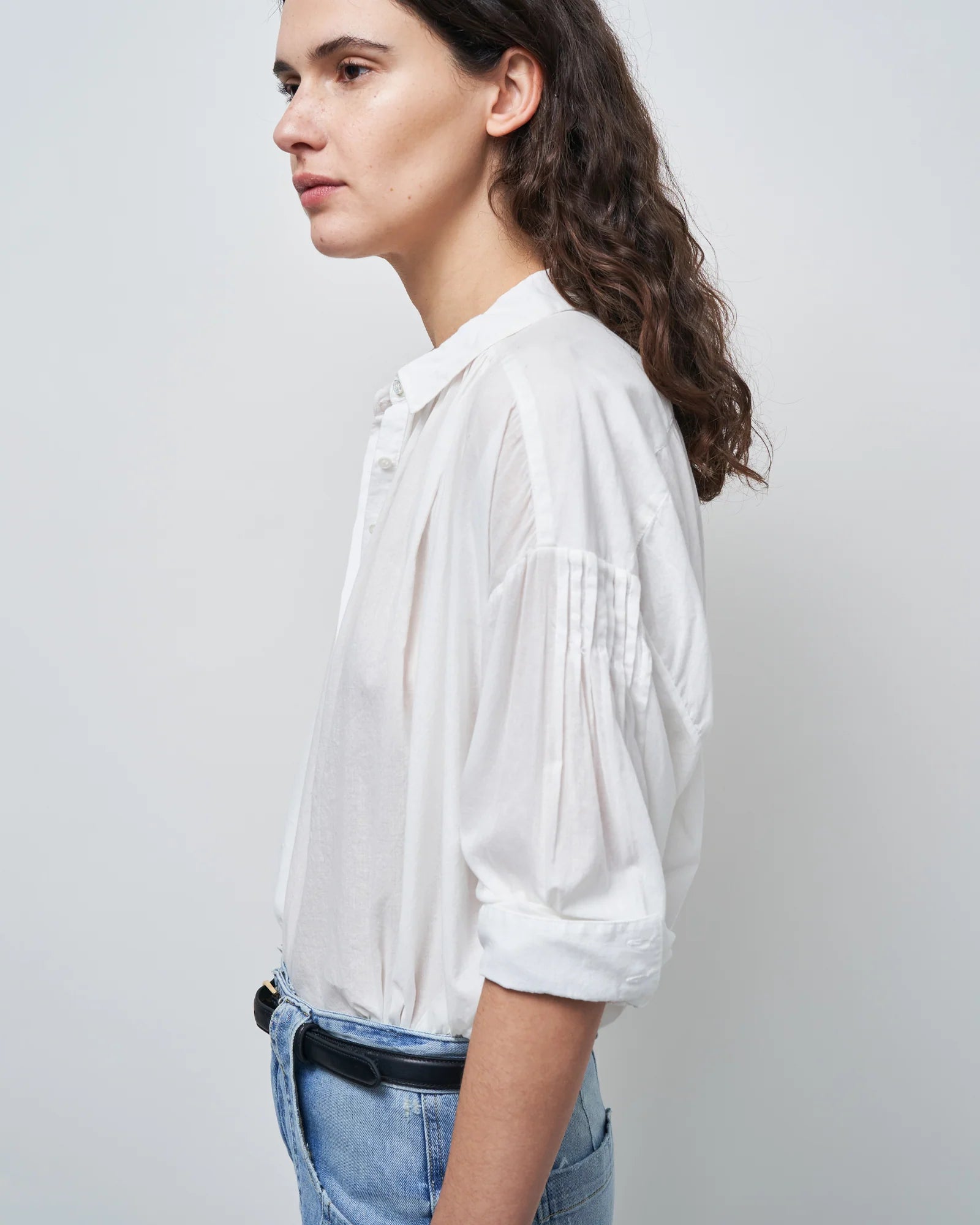 MILES BLOUSE - IVORY