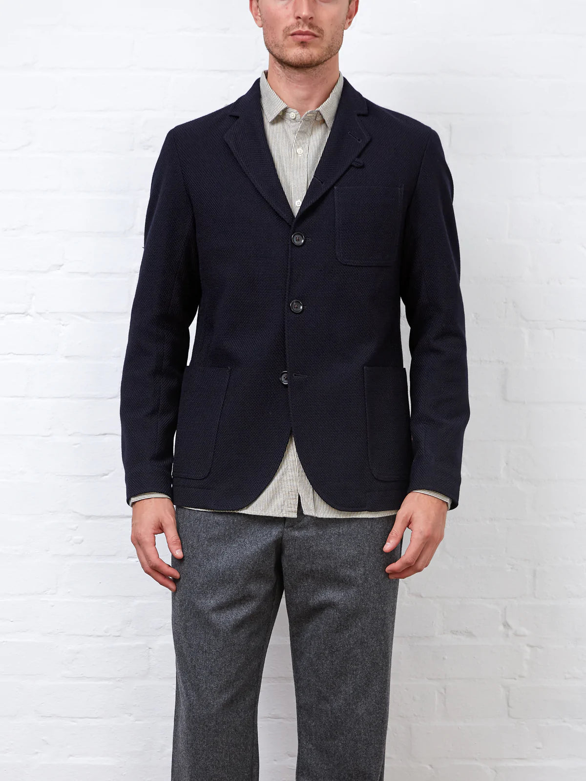 SOLMS JACKET - CARWIN NAVY