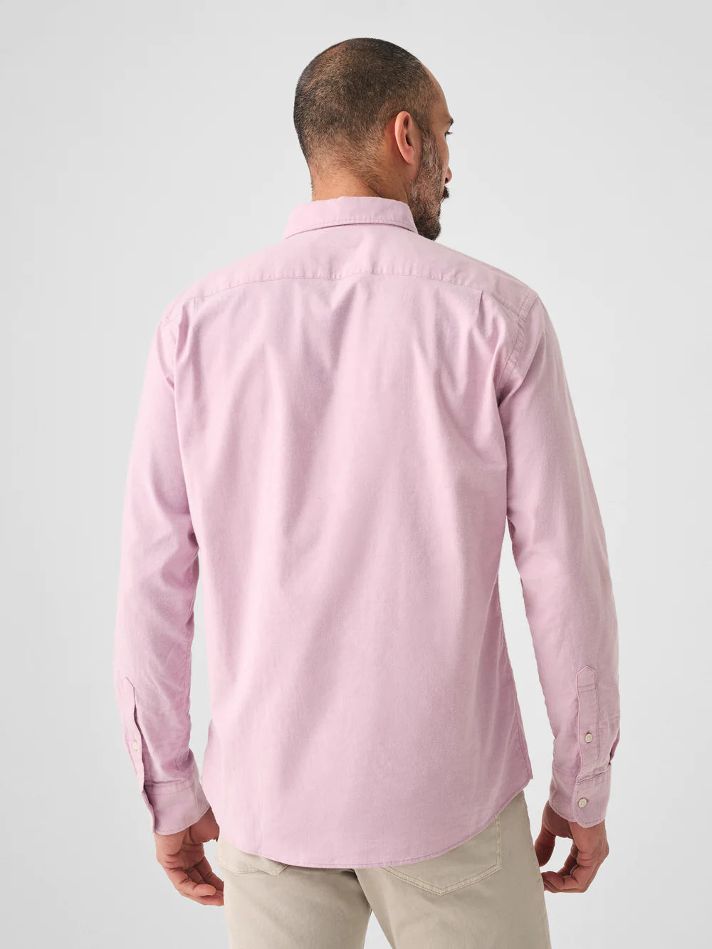 STRETCH OXFORD SHIRT - ORCHID